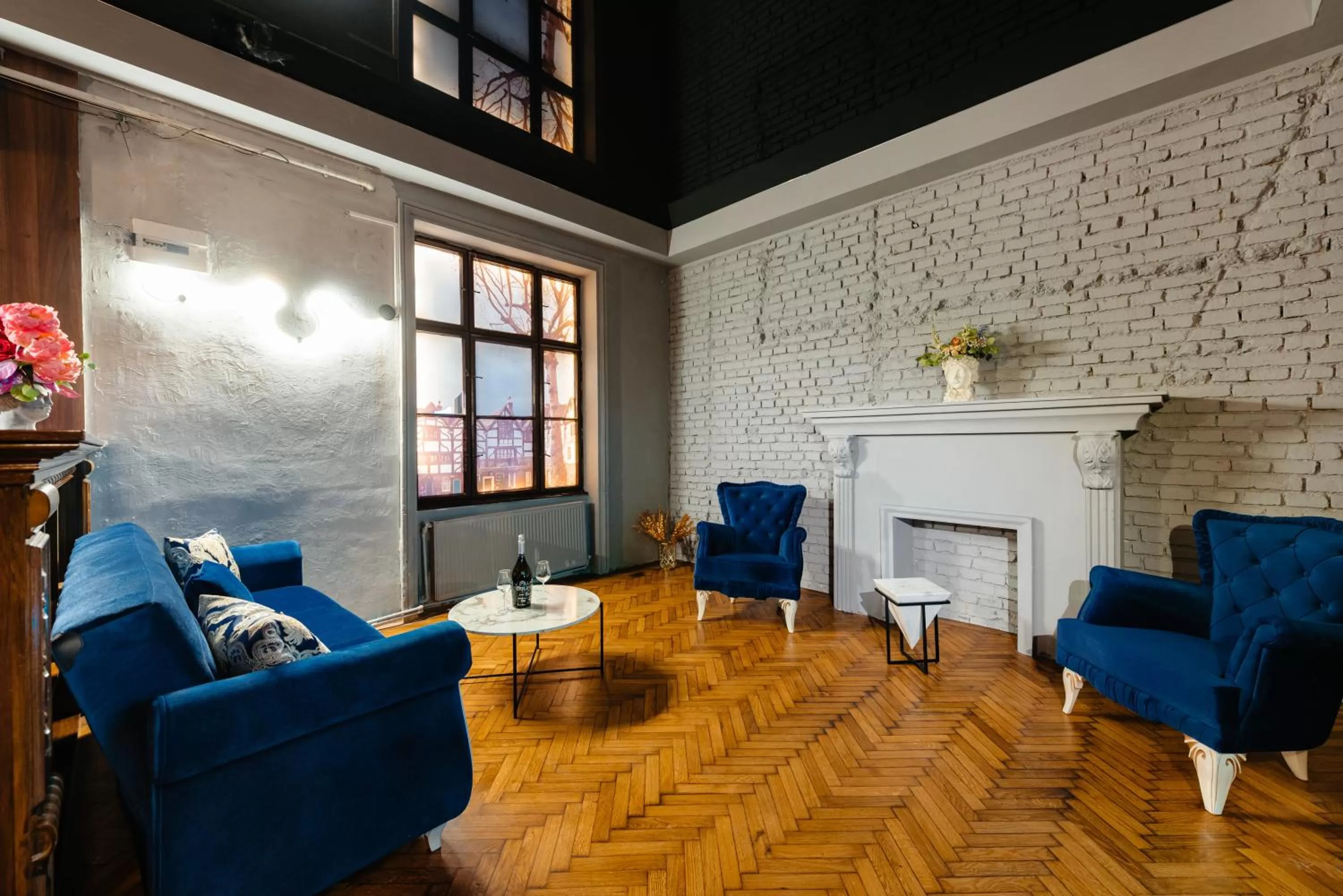 Lounge or bar in Palace Bulevard Inn