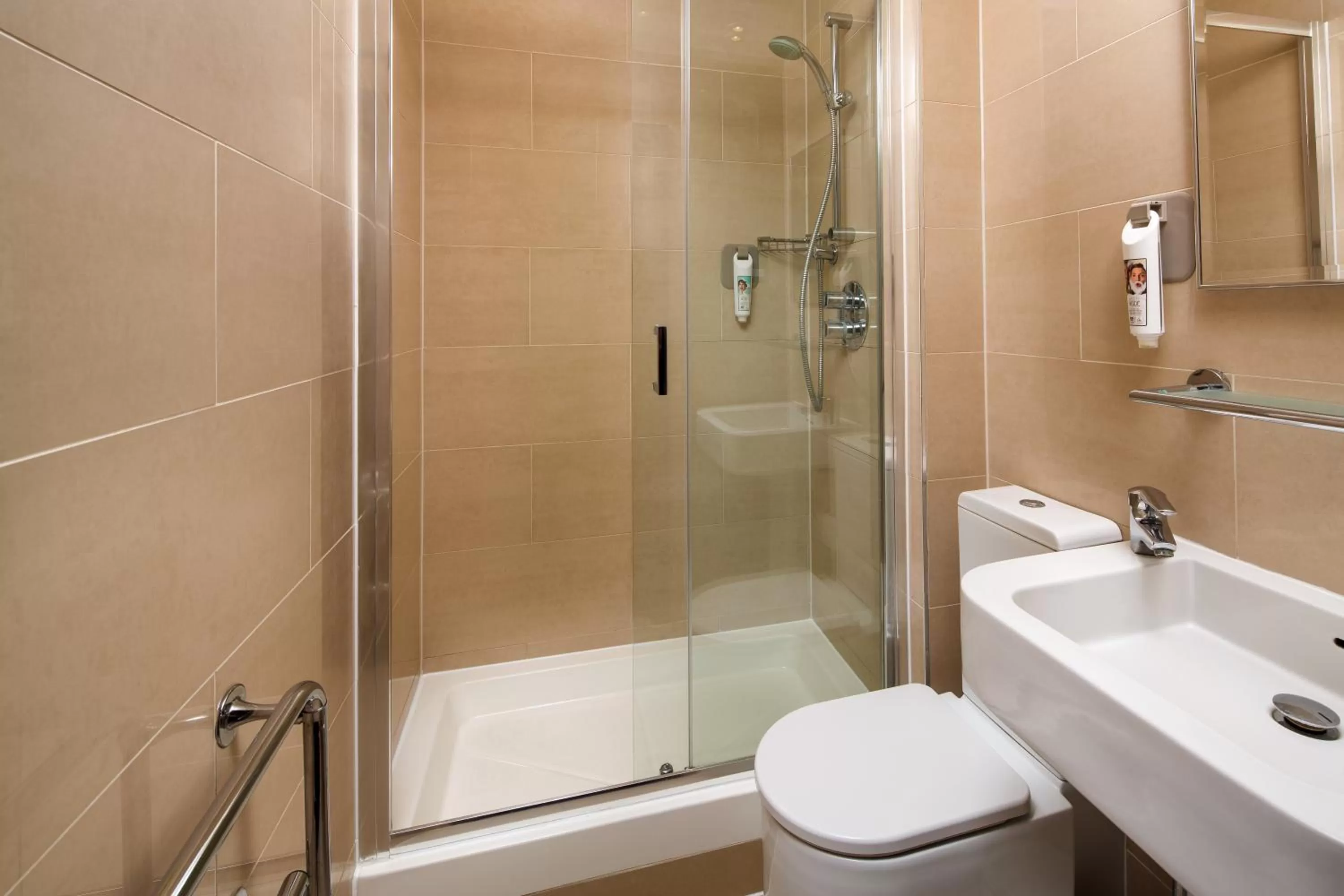 Shower in ibis Styles London Gloucester Road