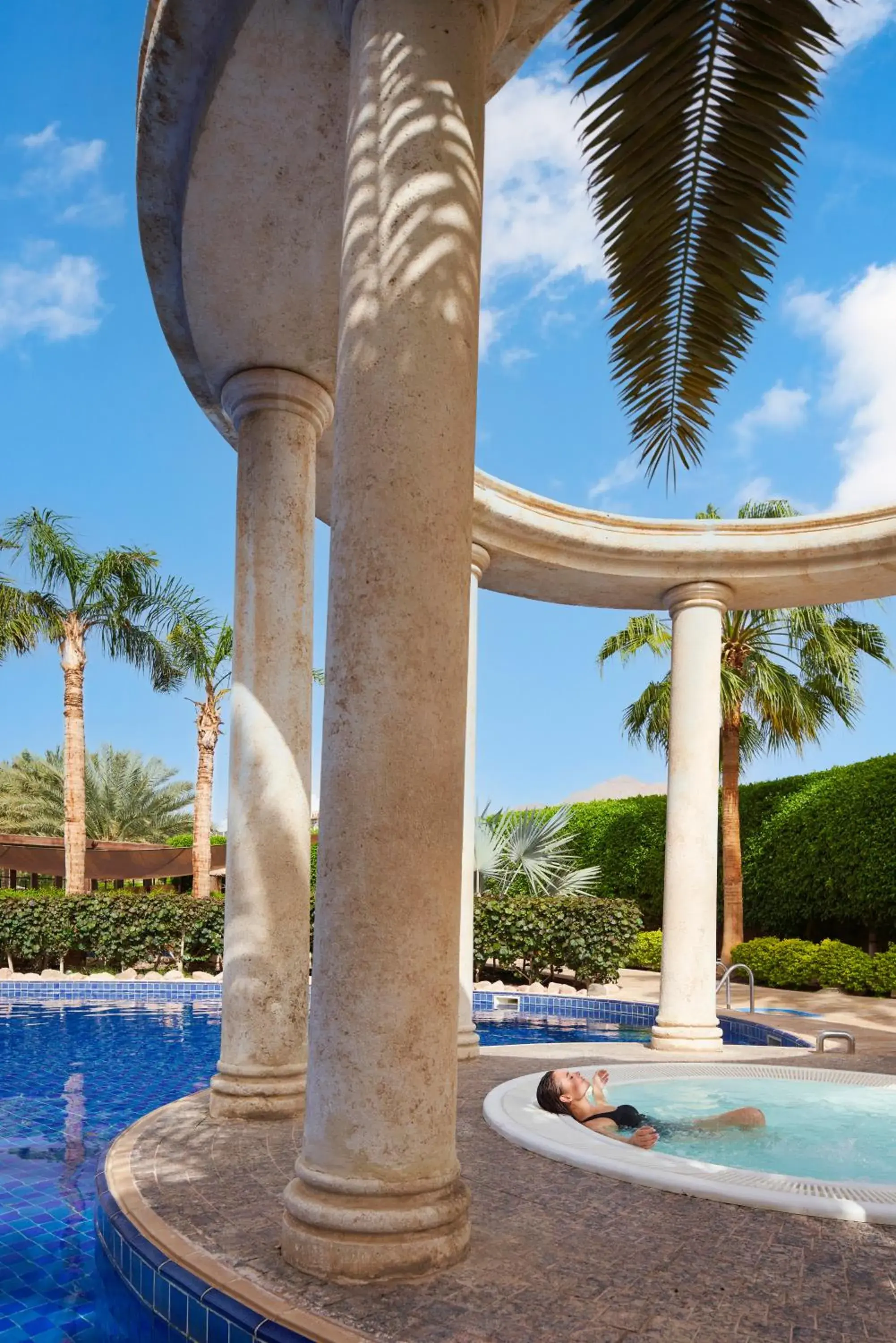 Swimming pool in Mövenpick Resort & Residences Aqaba Swimming pool in Mövenpick Resort & Residences Aqaba