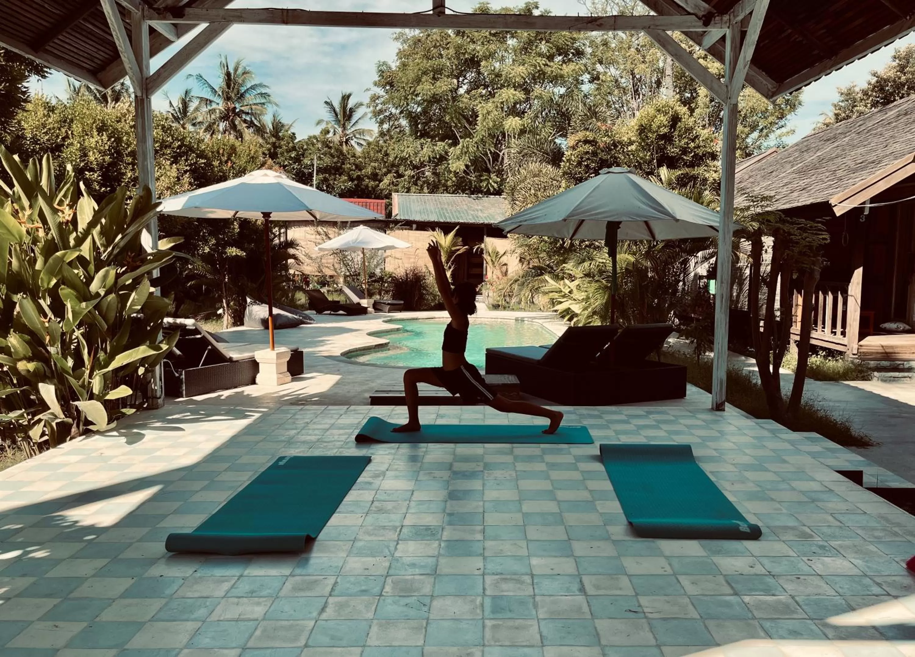 Property building in Omala Village Gili Air