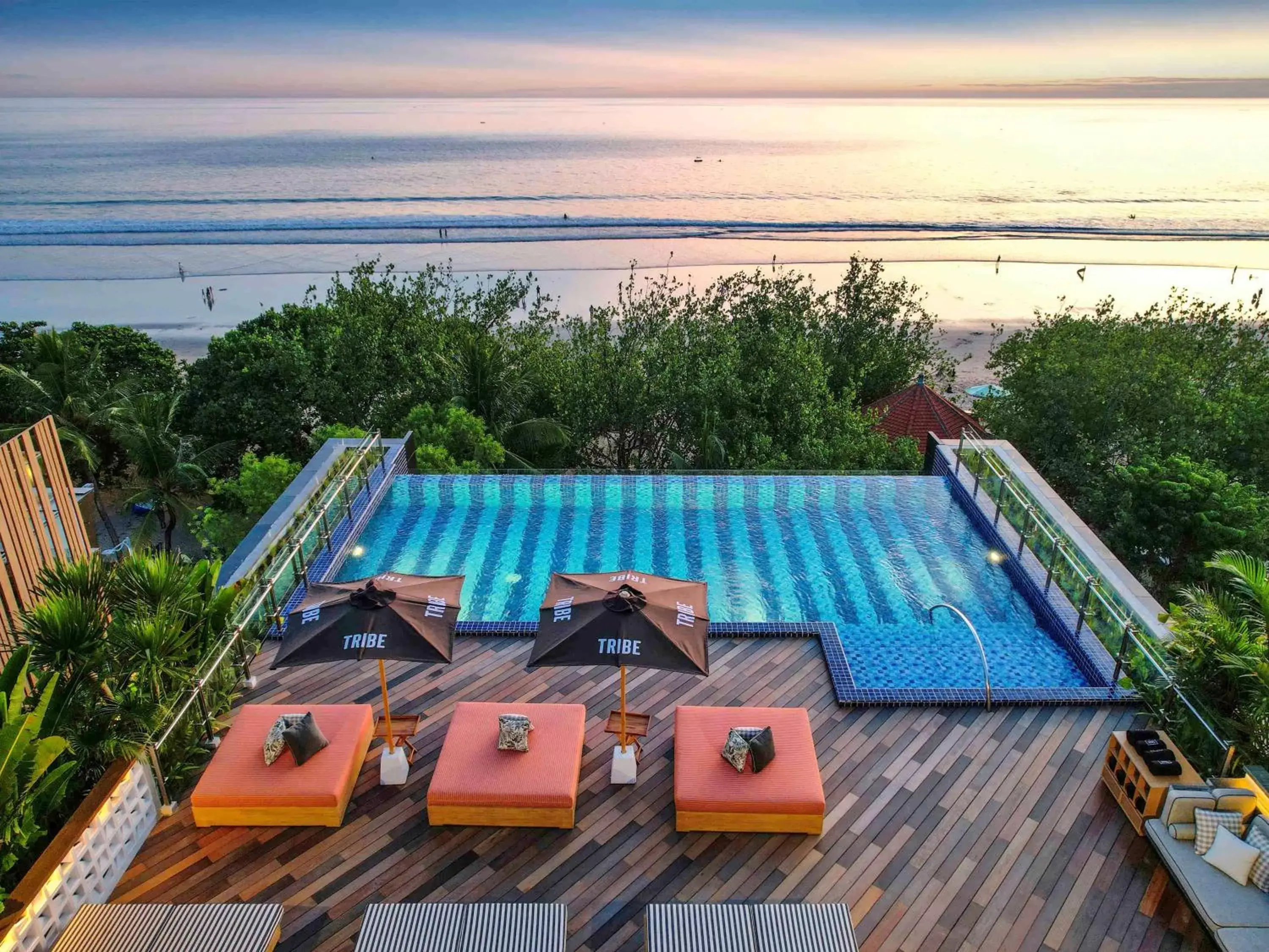 Property building, Pool View in Tribe Bali Kuta Beach