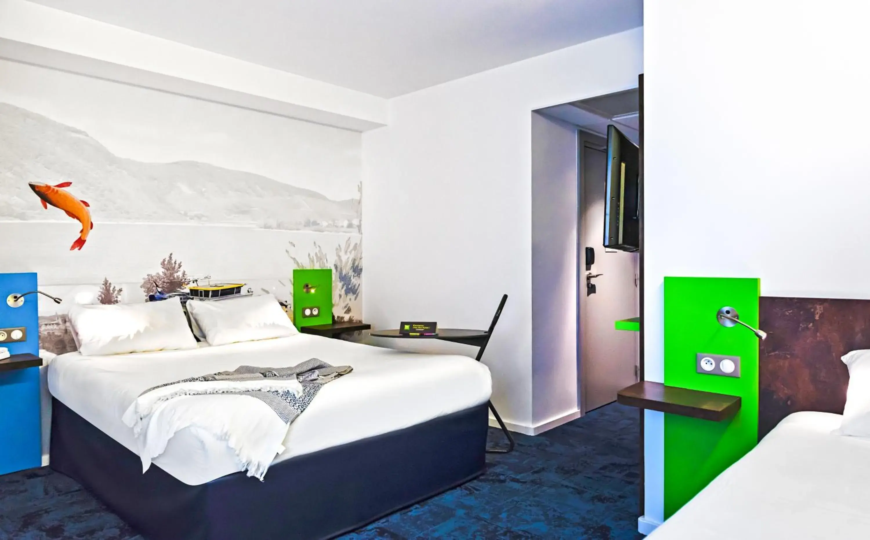 Bed in ibis Styles Strasbourg Avenue du Rhin