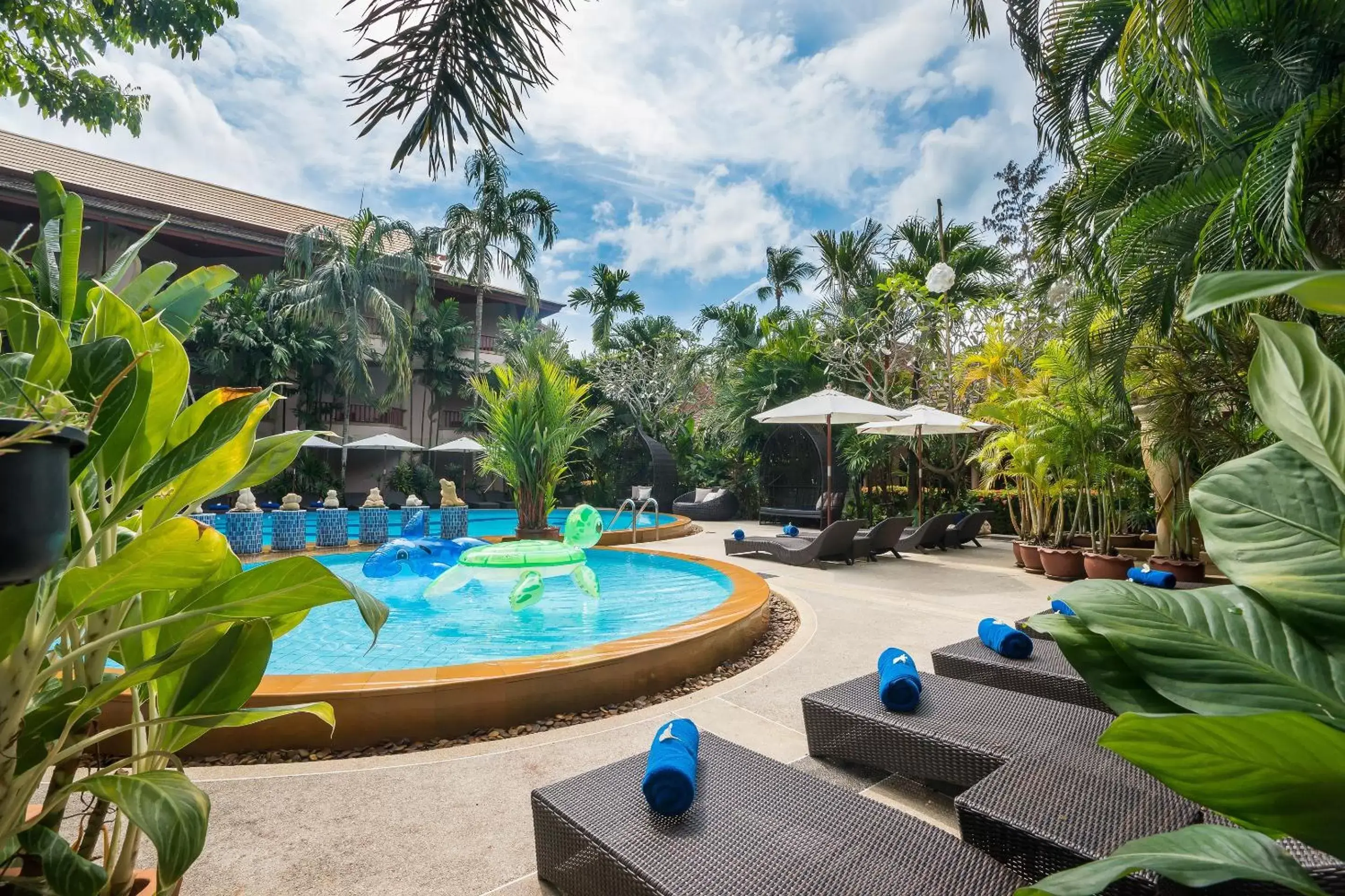 Swimming Pool in Aonang Princeville Villa Resort & Spa - Halal Certified Restaurant