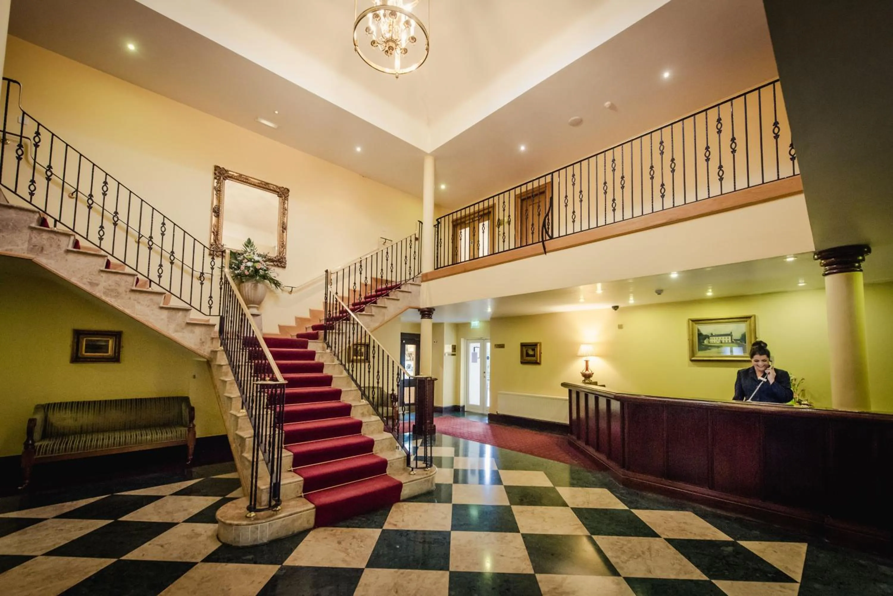 Lobby or reception in Roganstown Hotel & Country Club