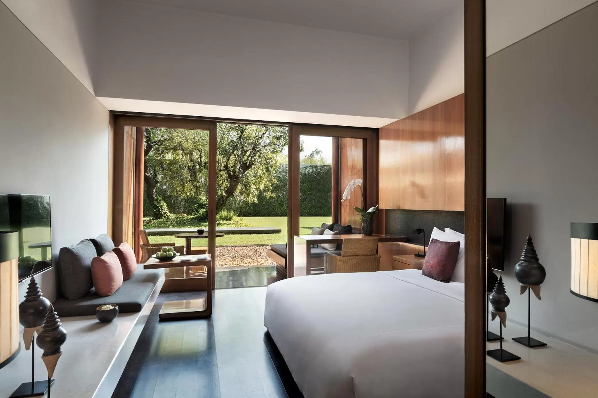 Bedroom, Bed in Anantara Chiang Mai Resort