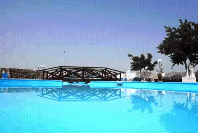 Swimming pool in Achillion Palace Swimming pool in Achillion Palace