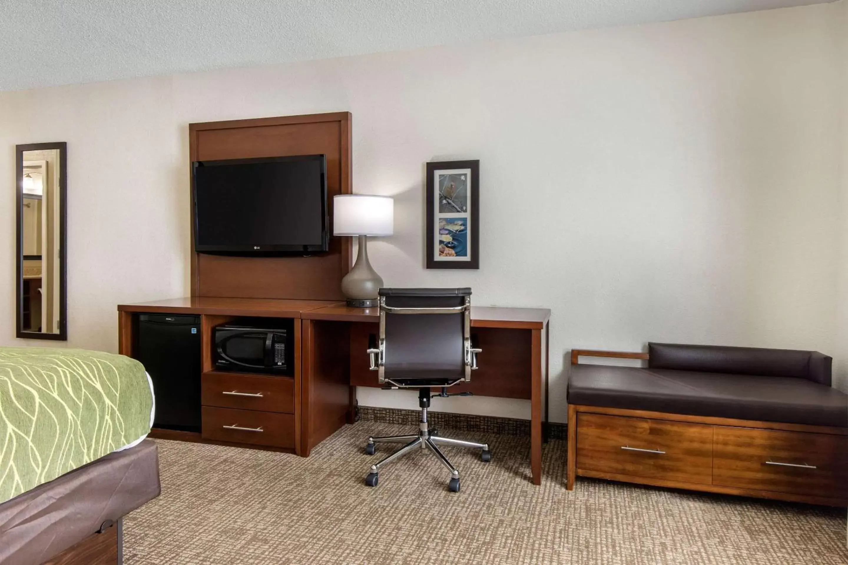 Photo of the whole room, TV/Entertainment Center in Comfort Inn