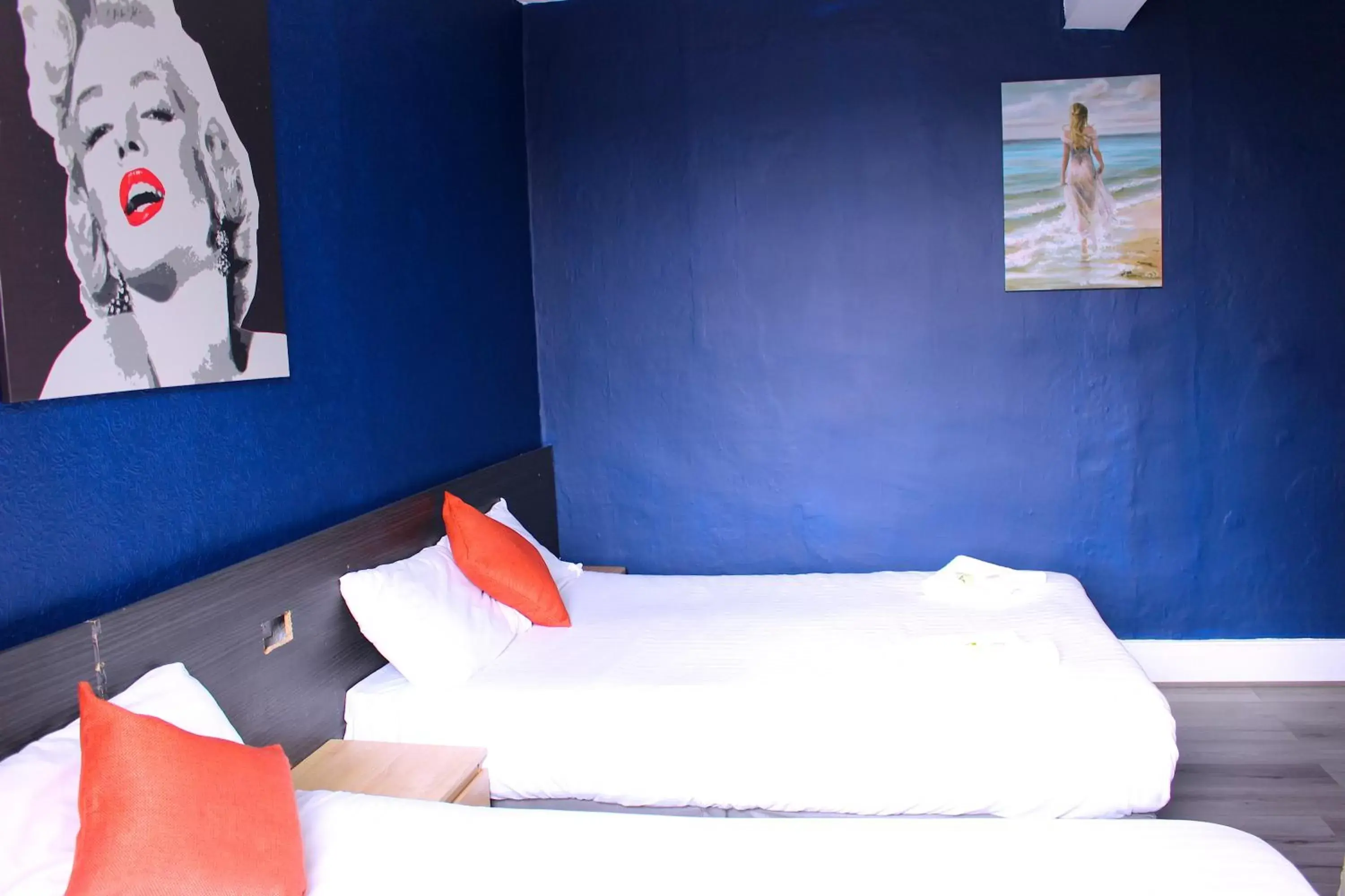 Bedroom, Bed in Calypso hotel Blackpool