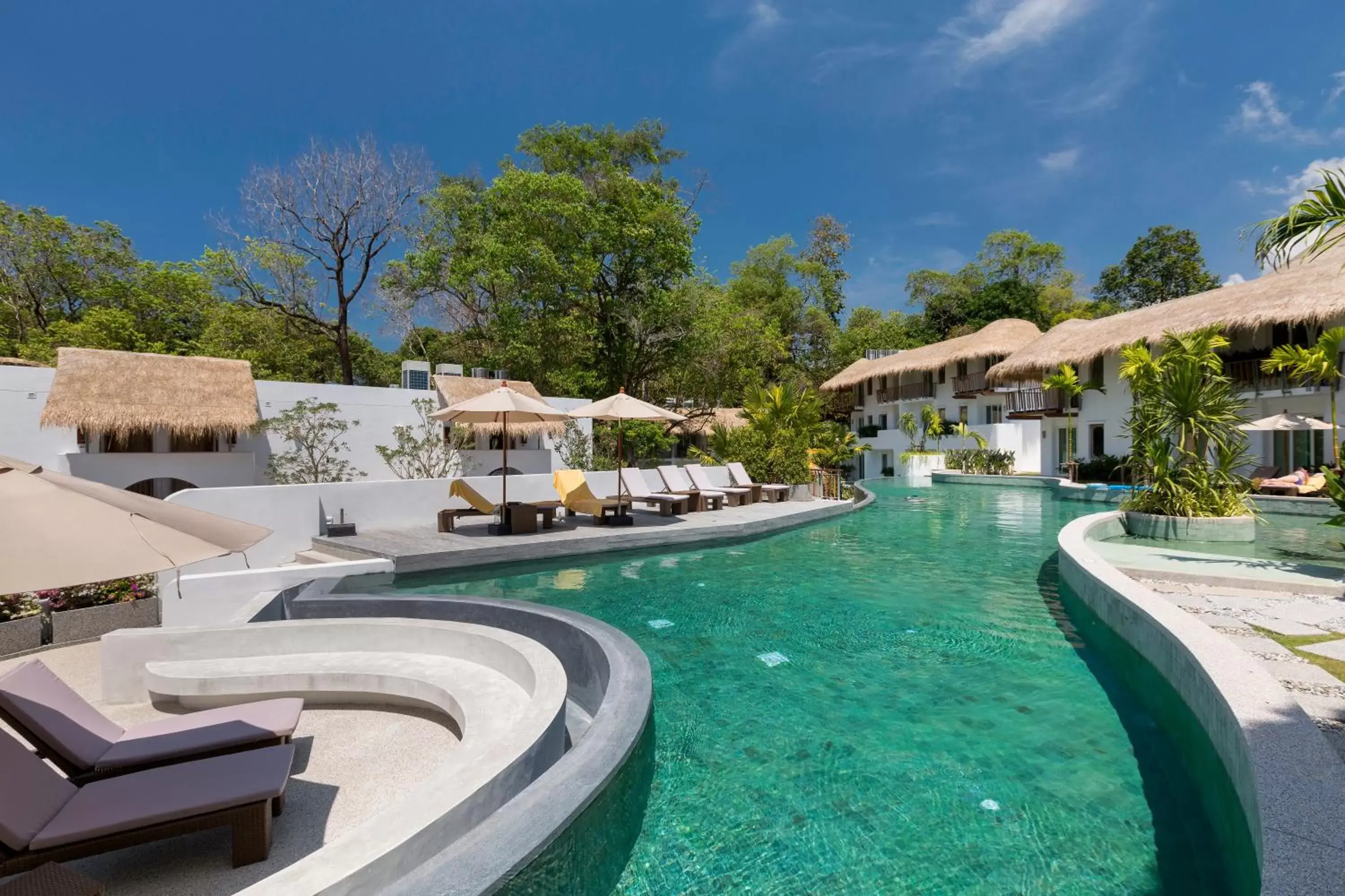 Pool view in Eden Beach Khaolak Resort & Spa Pool view in Eden Beach Khaolak Resort & Spa