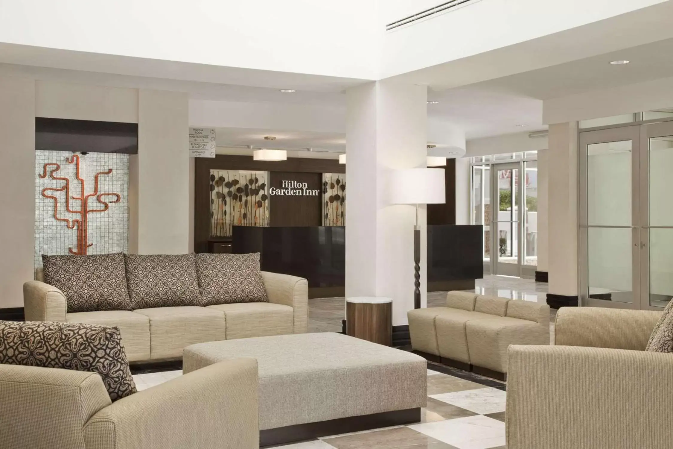 Lobby or reception, Lobby/Reception in Hilton Garden Inn Tuxtla Gutierrez