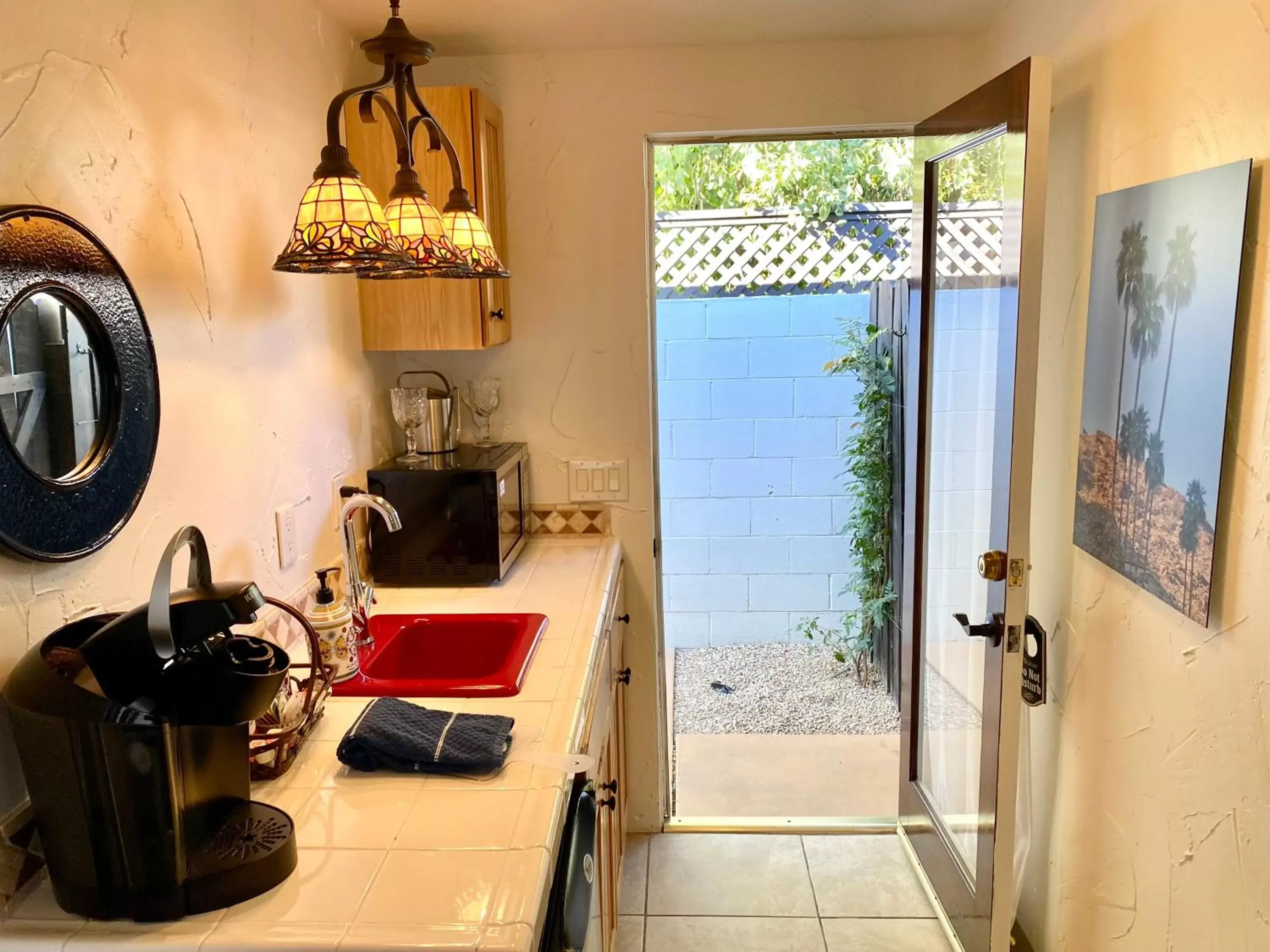 Kitchen or kitchenette, Kitchen/Kitchenette in Old Ranch Inn - Adults Only 21 & Up
