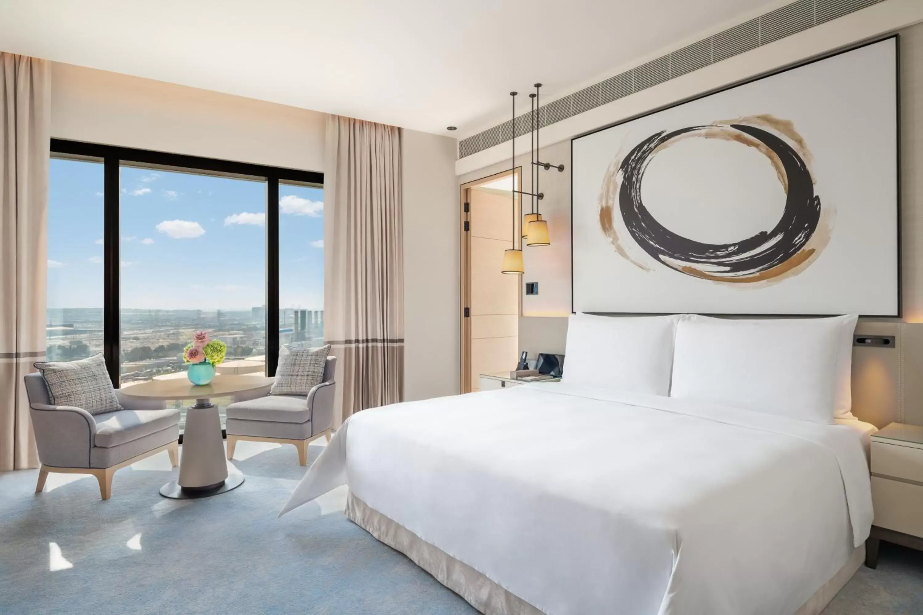 View (from property/room), Bed in Address Beach Resort View (from property/room), Bed in Address Beach Resort