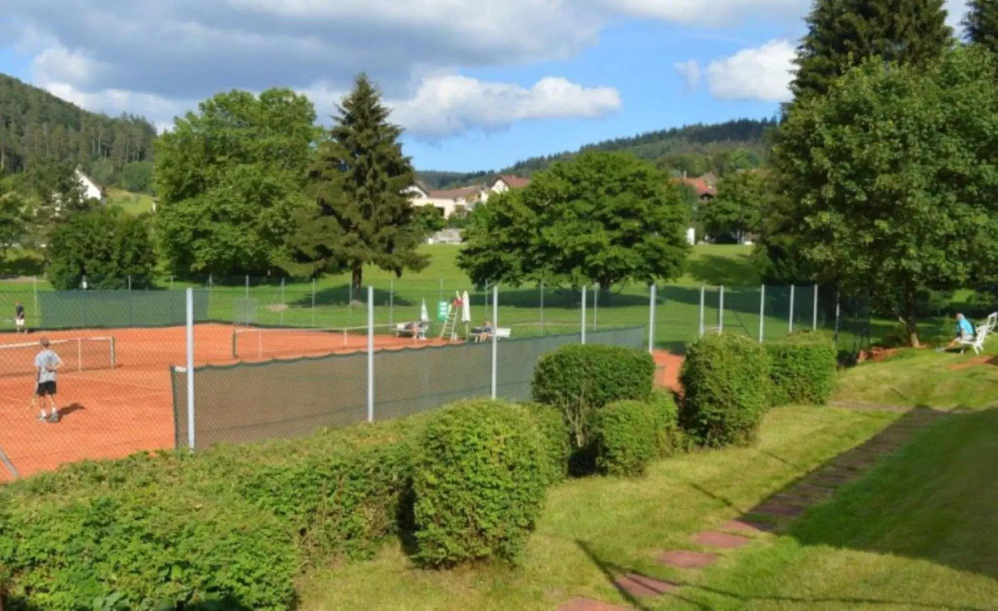 Tennis court in Nashira Kurpark Hotel -100 prozent barrierefrei-