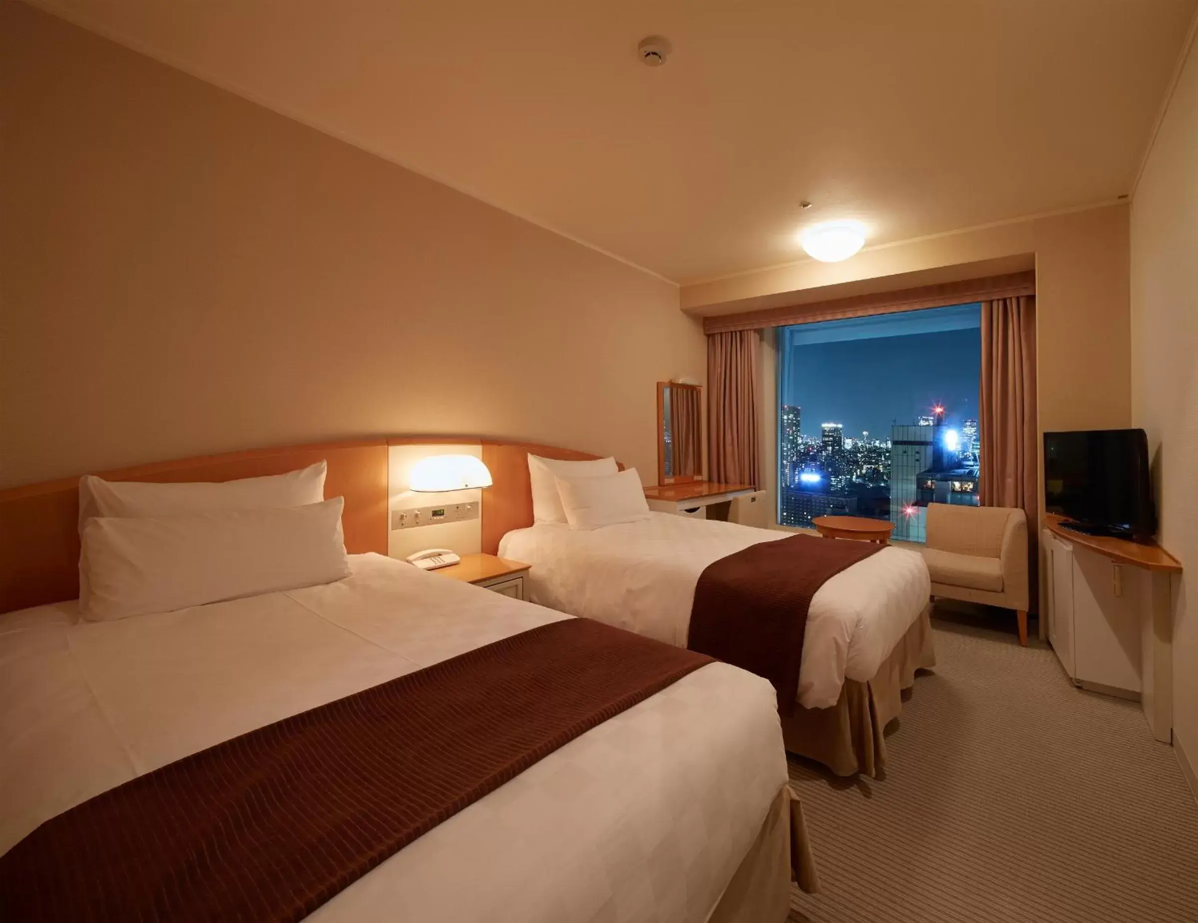 Bedroom, Bed in Shinagawa Prince Hotel