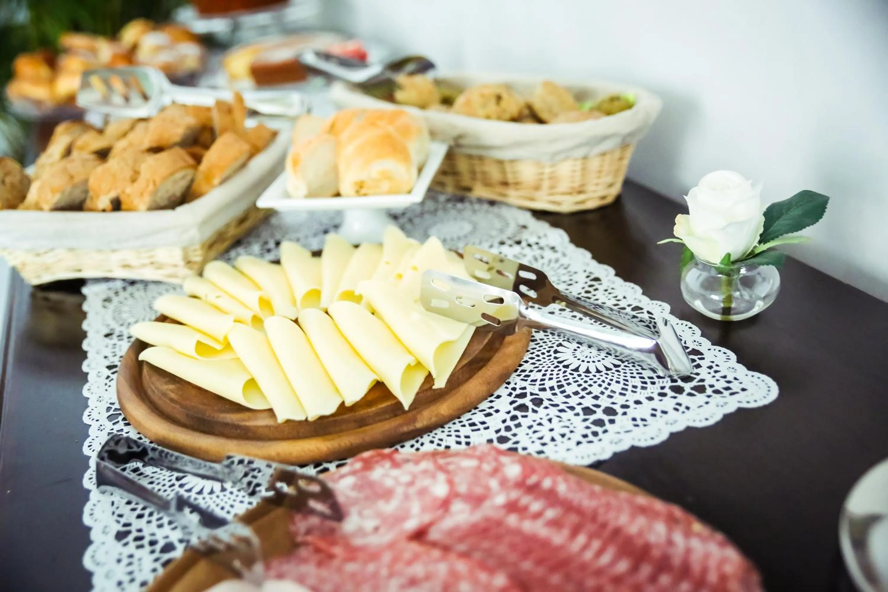 Food close-up in NapoliMia Boutique Hotel