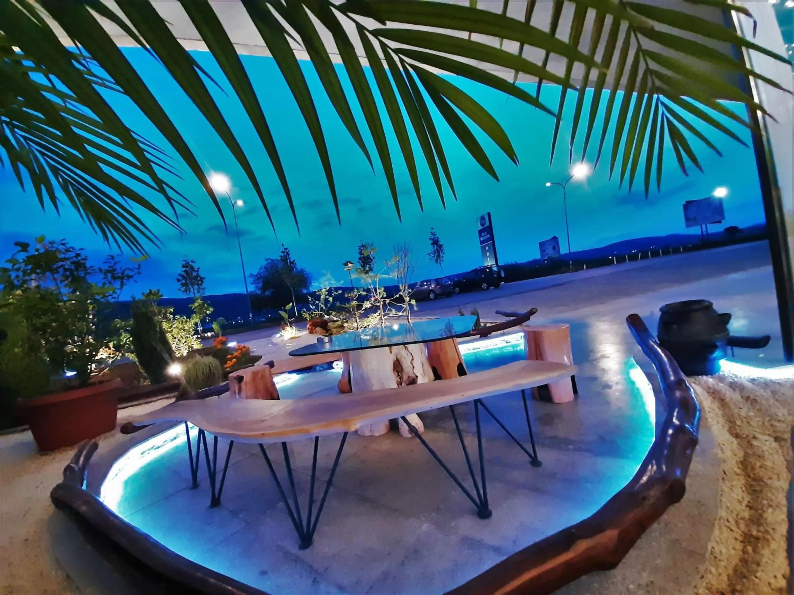 On site in Best Western Hotel Galla