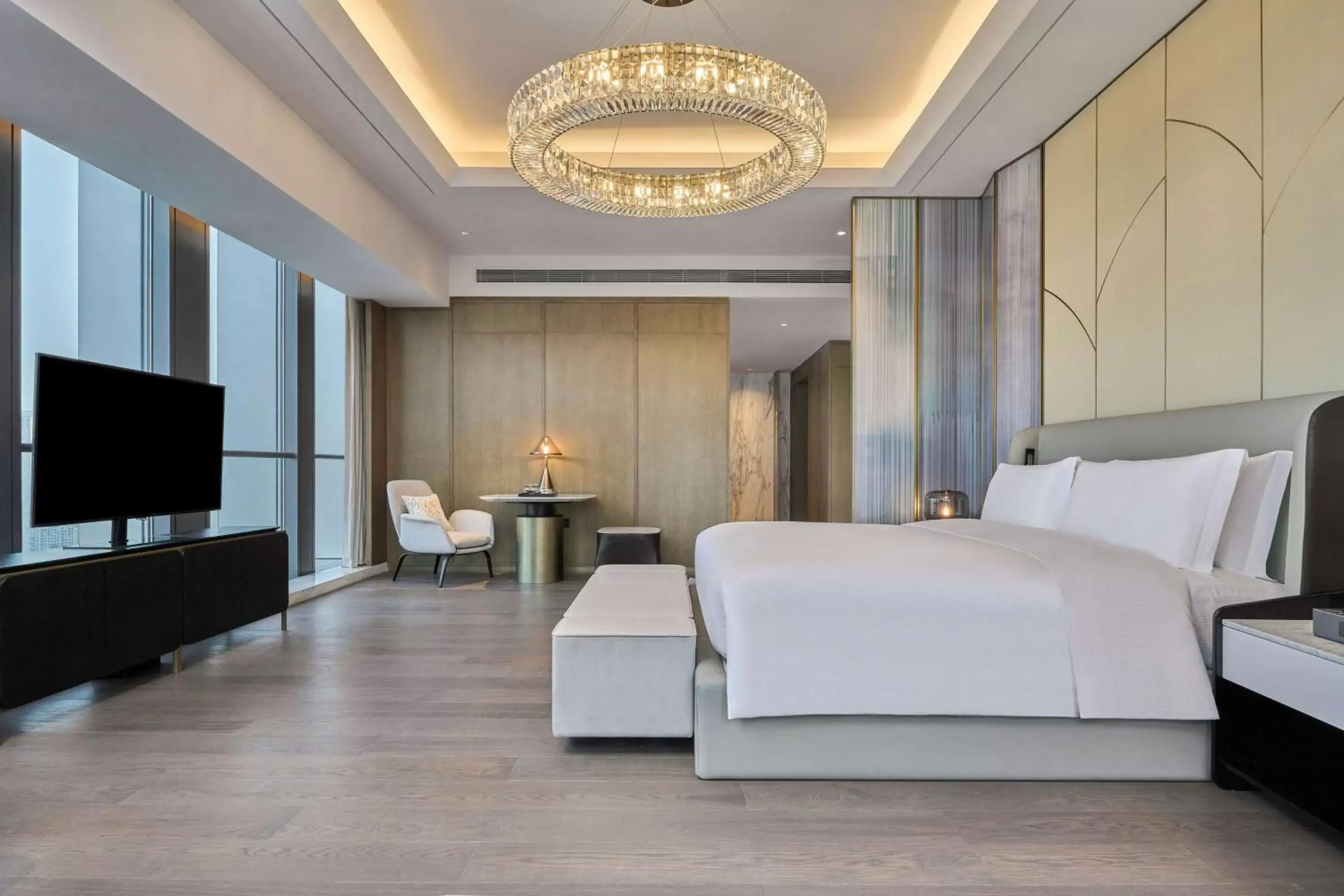 Bedroom, Bed in Hilton Chongqing Liangjiang New Area