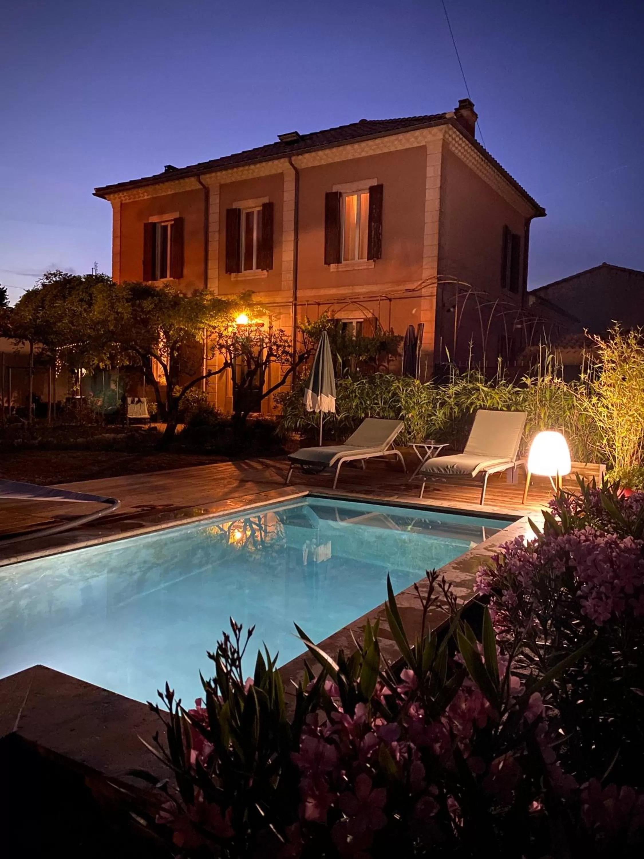 Swimming pool in La maison Gerval