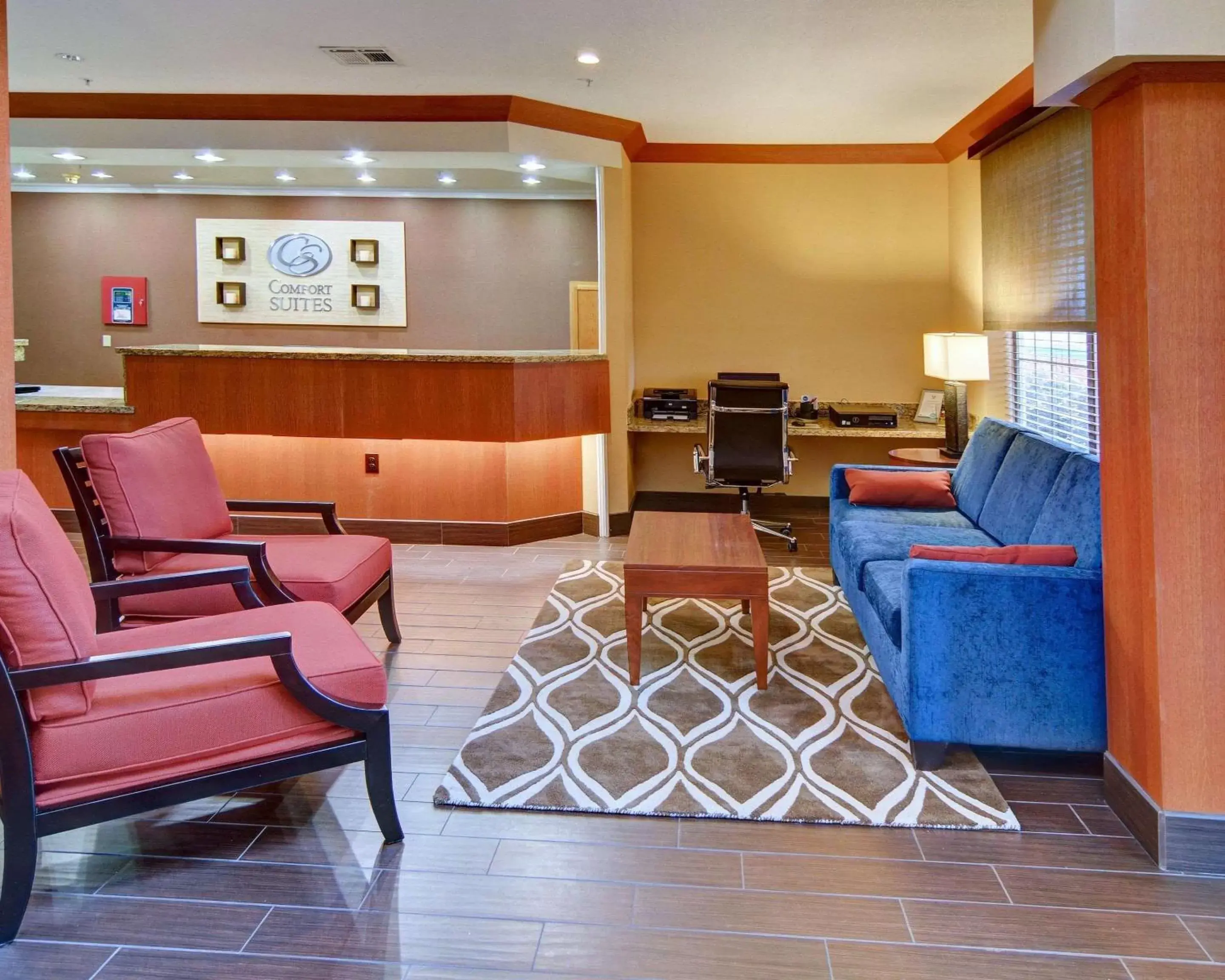 Lobby or reception in Comfort Suites Roanoke - Fort Worth North