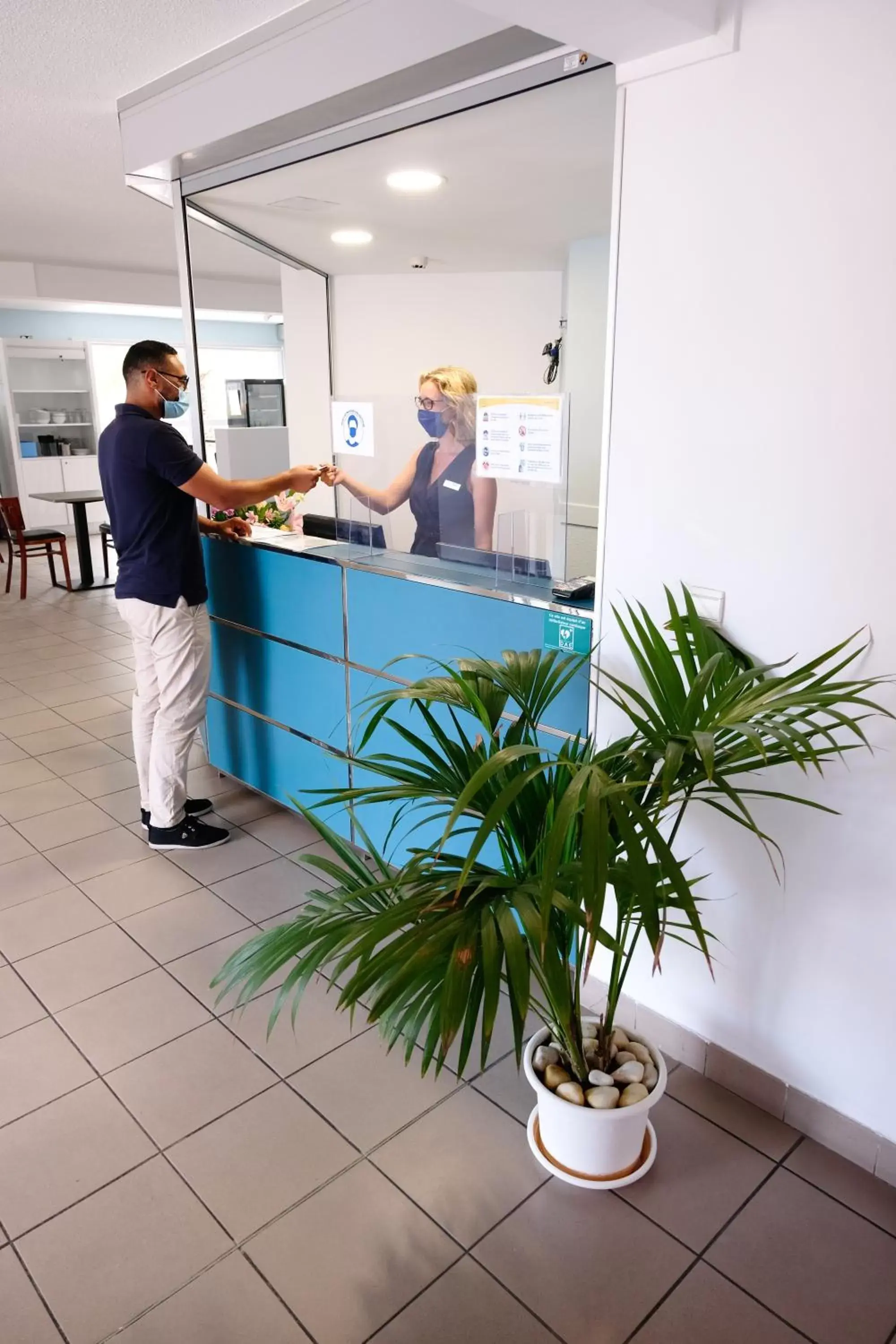 Lobby or reception in Kyriad Direct Perpignan - Aeroport