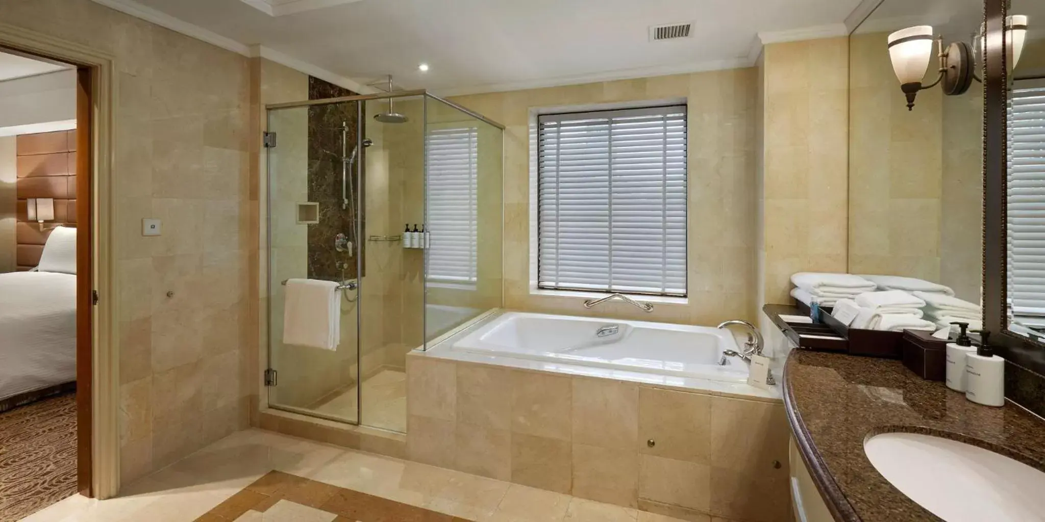 Photo of the whole room, Bathroom in InterContinental Kuala Lumpur, an IHG Hotel