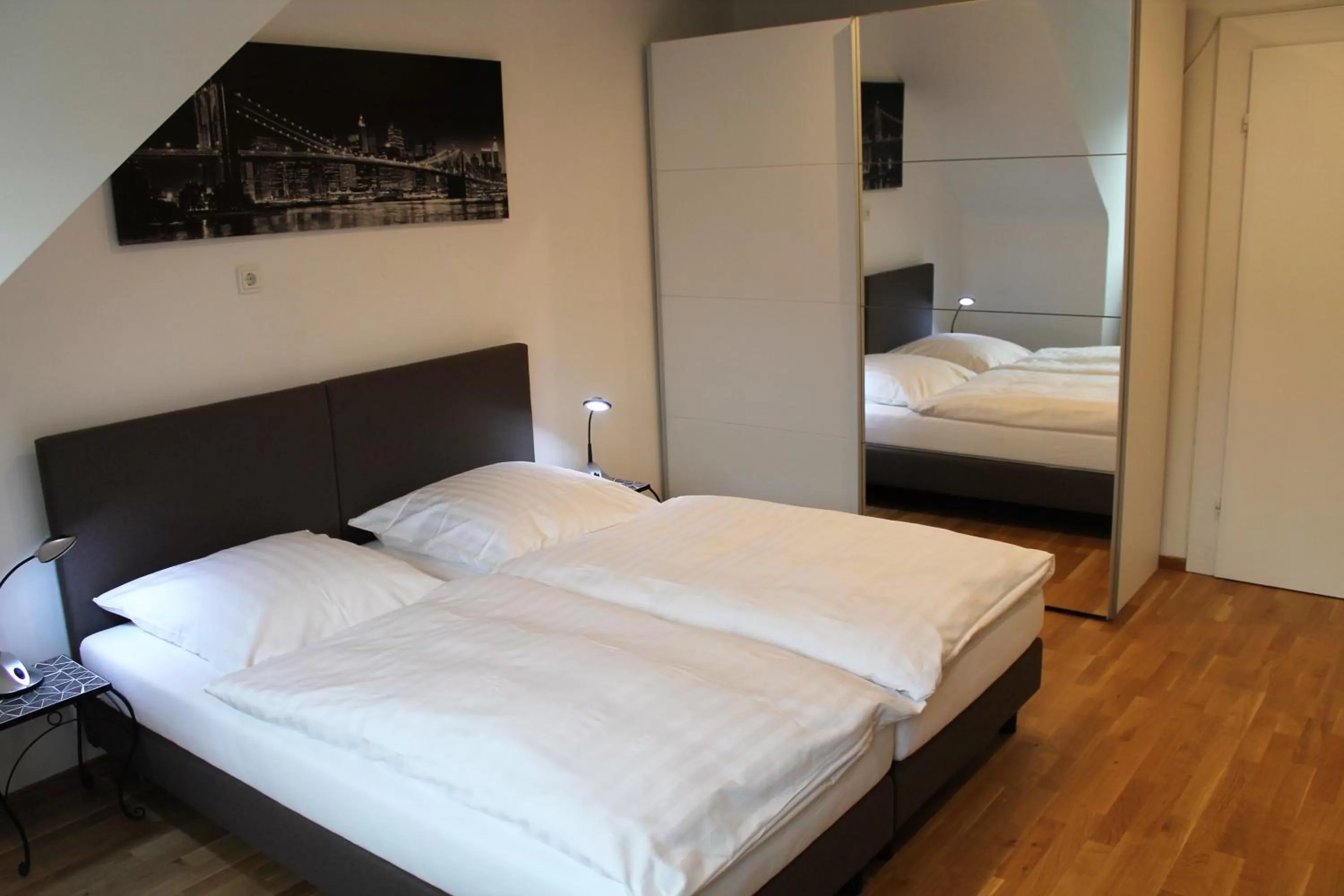 Photo of the whole room, Bed in Hotel Stern - Self Check-In