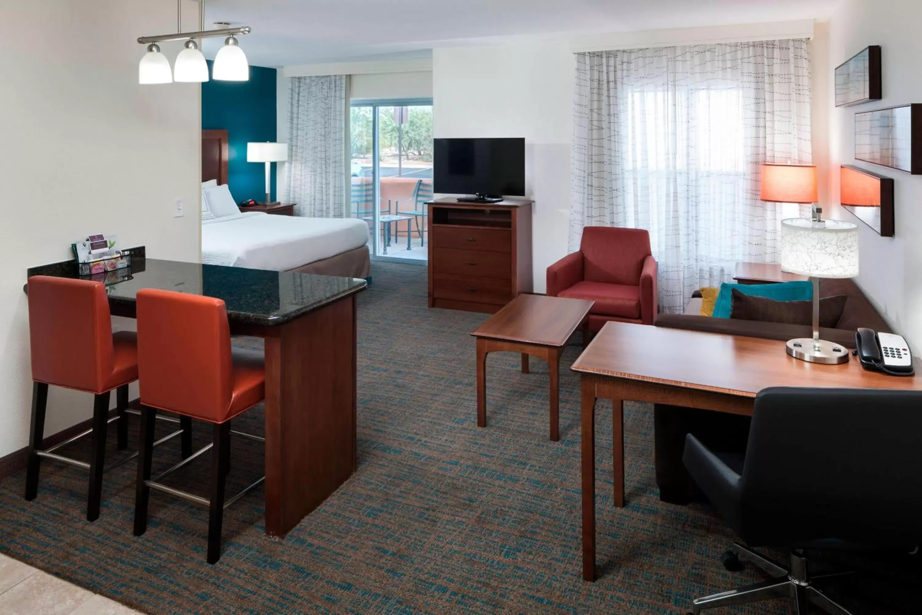 Photo of the whole room, TV/Entertainment Center in Residence Inn Tucson Airport