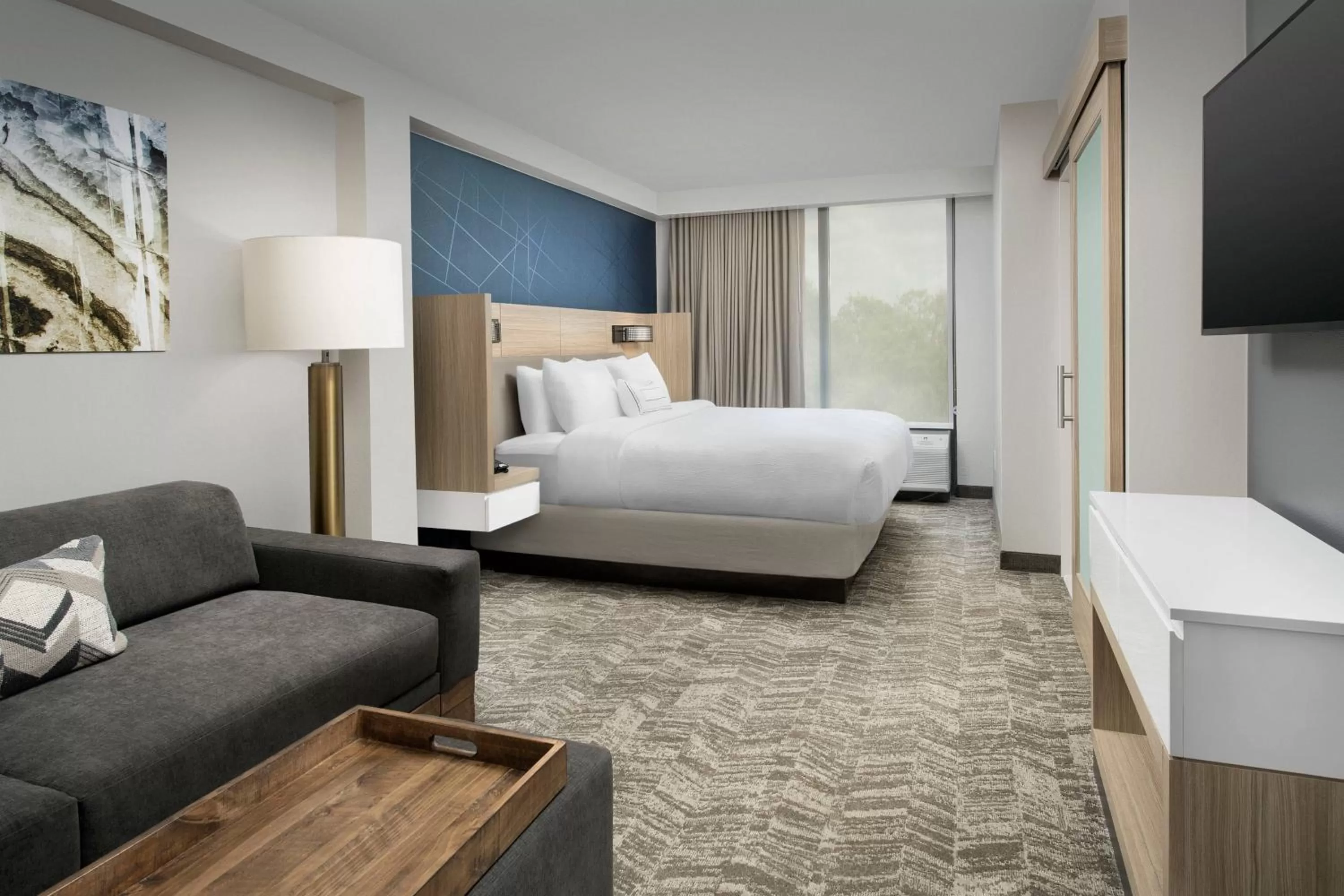 Suite, 1 King, Sofa bed in SpringHill Suites by Marriott Atlanta Perimeter Center