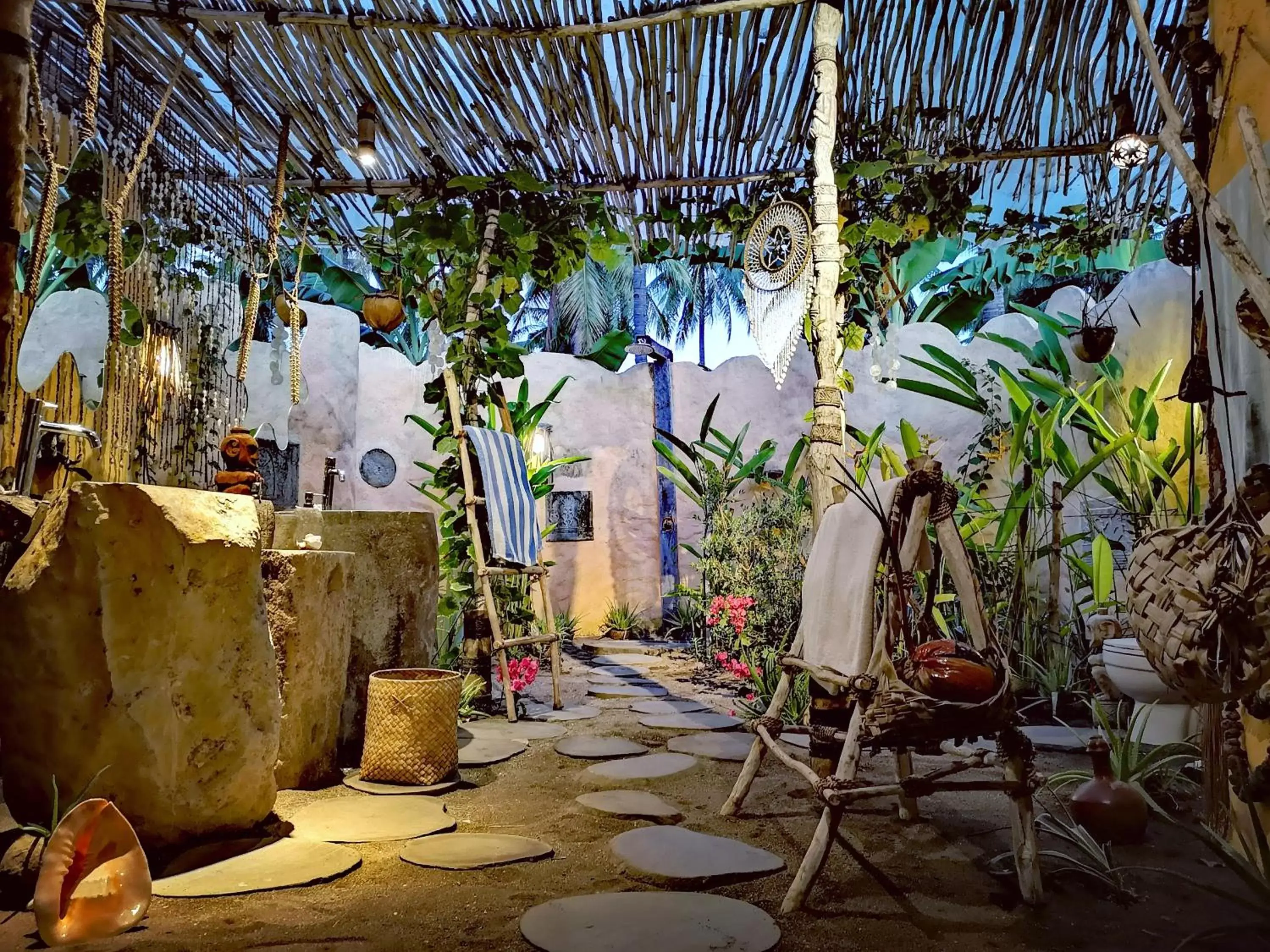 Bathroom in Coconut Garden Beach Resort