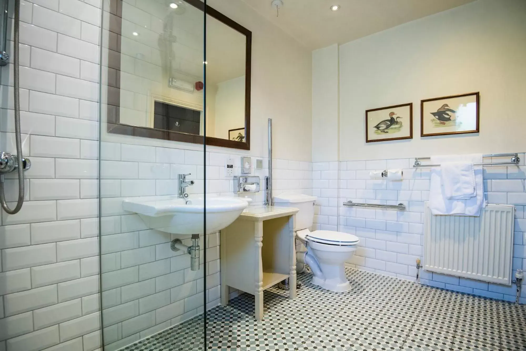 Bathroom in Holdsworth House Hotel