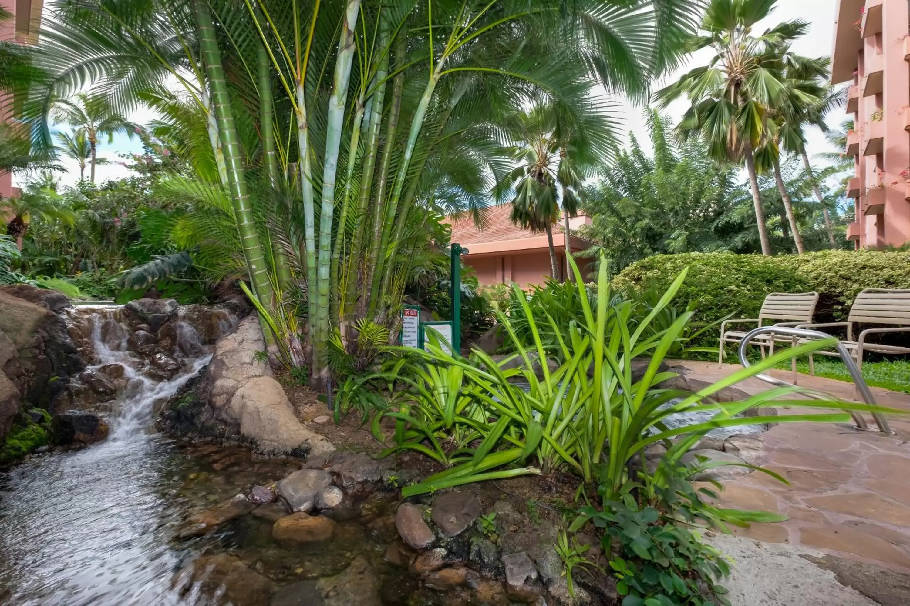 Hot Tub in Kahana Falls Resort