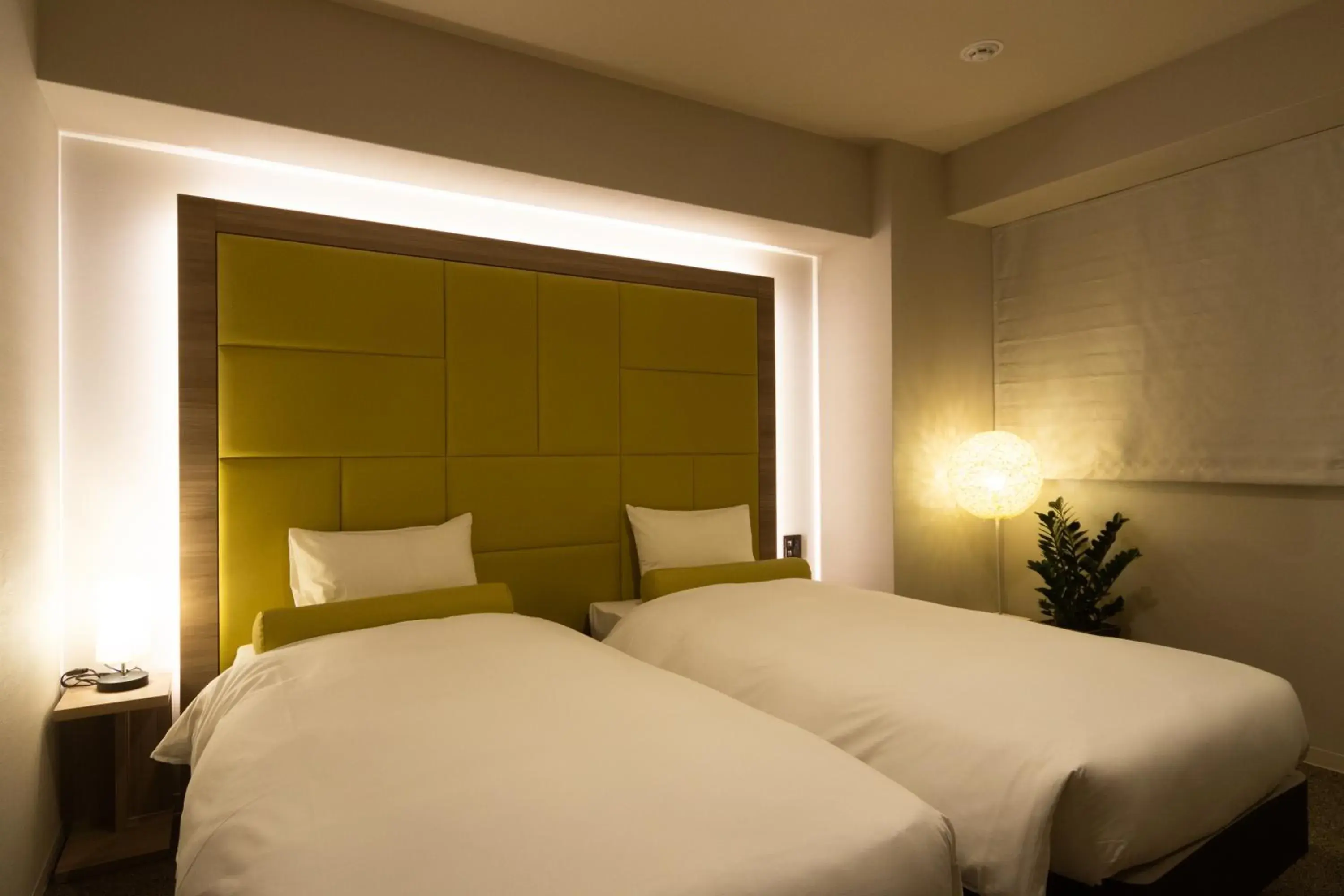Bedroom, Bed in Doutonbori Crystal Hotel