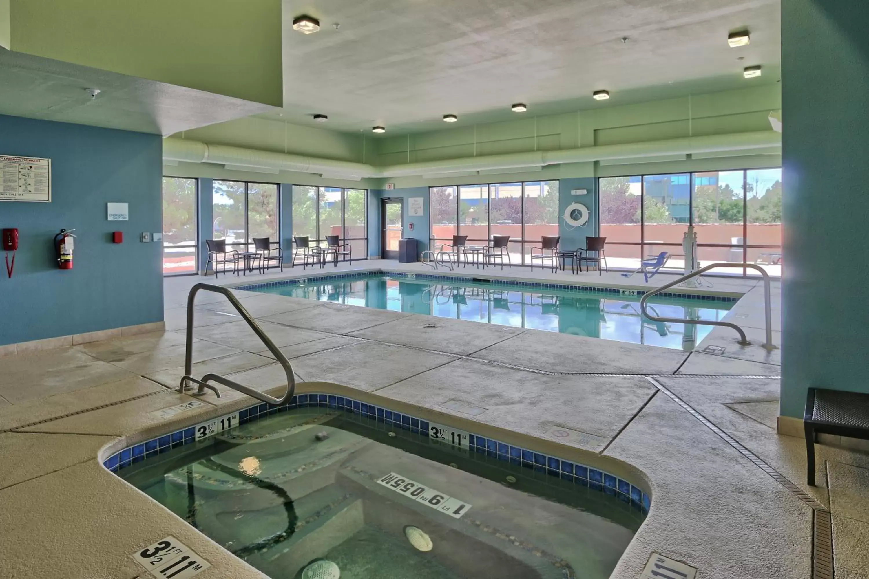 Swimming Pool in Holiday Inn Express & Suites Albuquerque Historic Old Town, an IHG Hotel