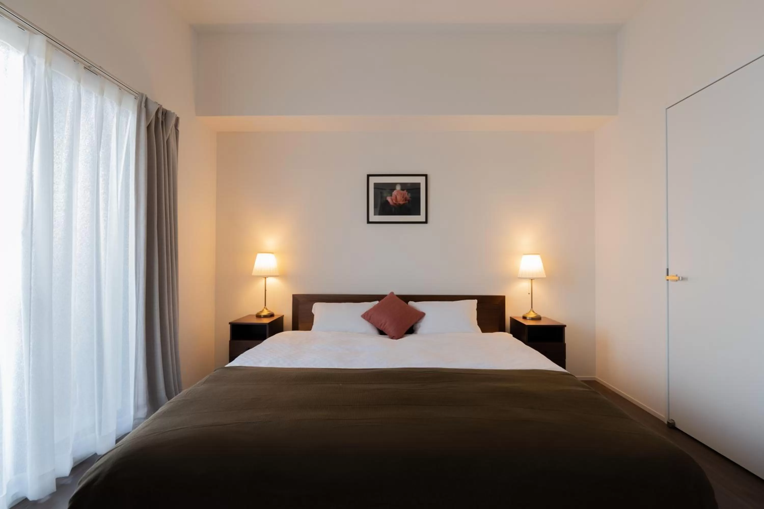 Bed in 谷町君ホテル WE 難波28