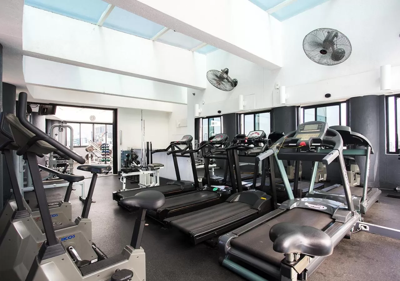 Fitness centre/facilities in Estanplaza Berrini