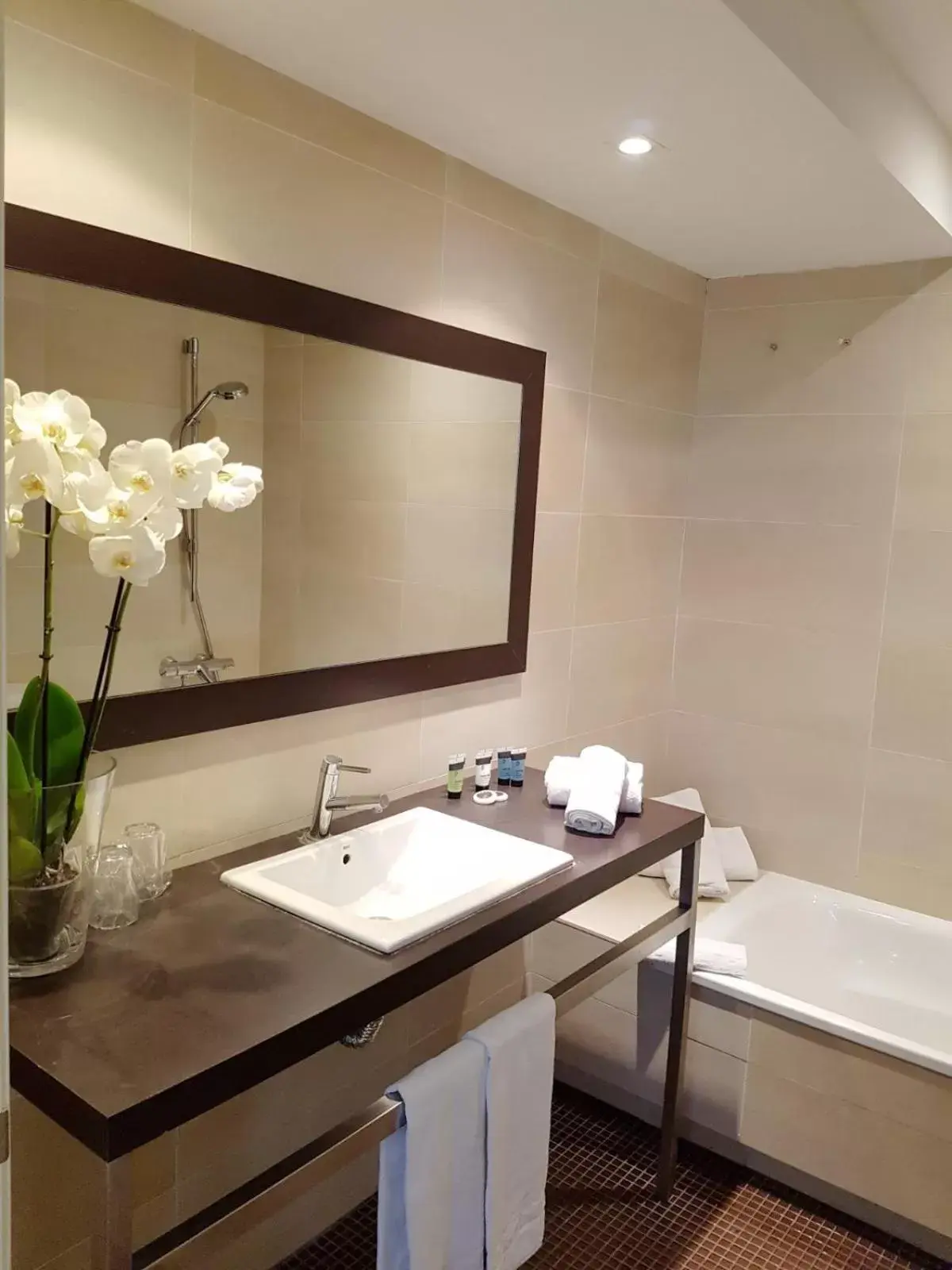 Bathroom in Hotel Ramblas Internacional