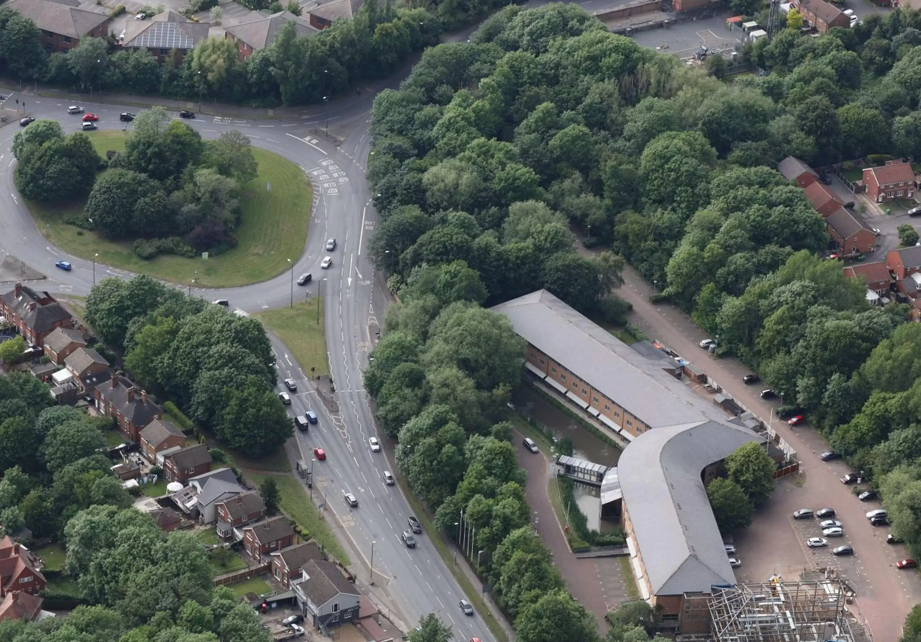 Property building, Bird's-eye View in DoubleTree by Hilton Hotel Nottingham - Gateway