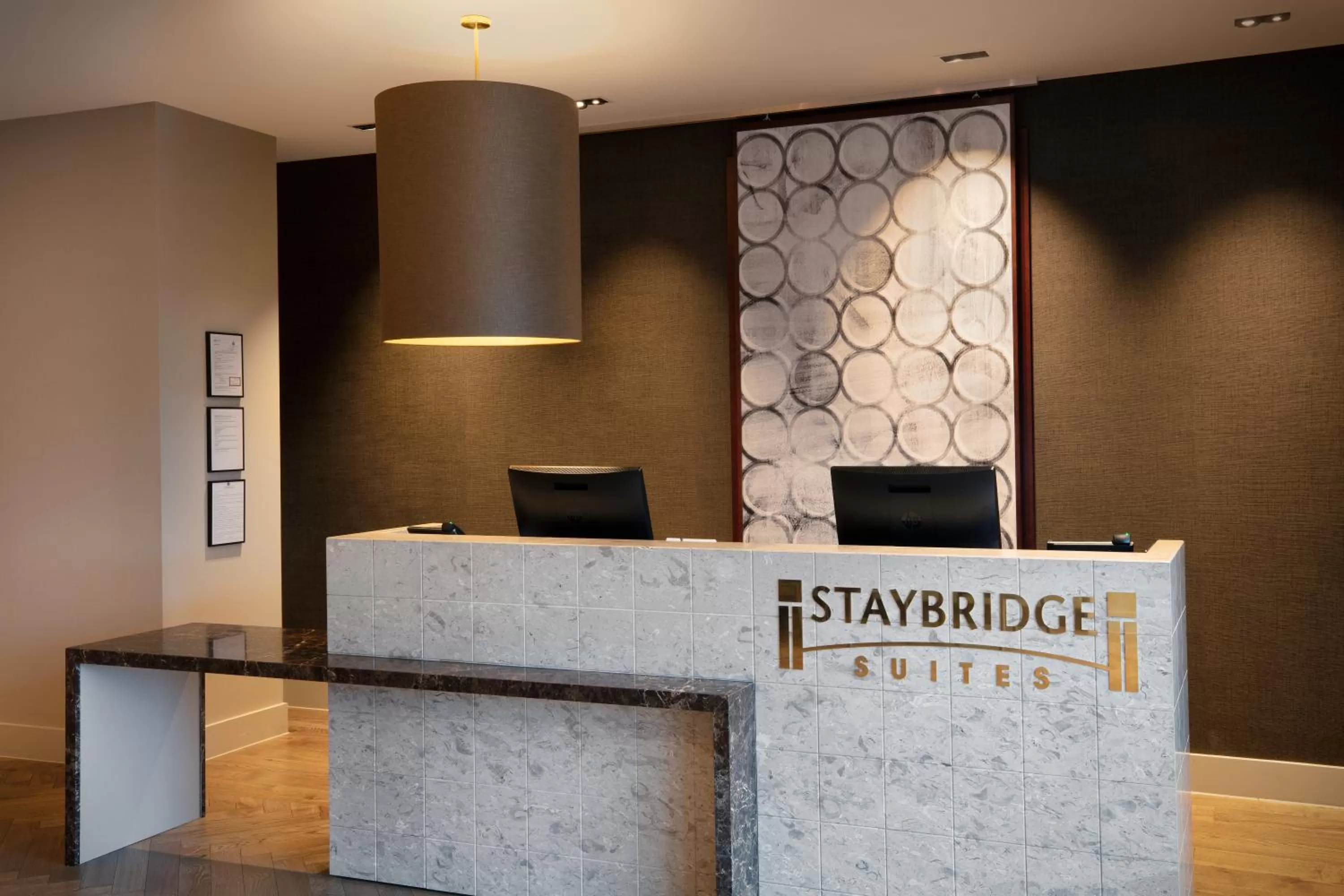 Property logo or sign in Staybridge Suites London Heathrow - Bath Road, an IHG Aparthotel
