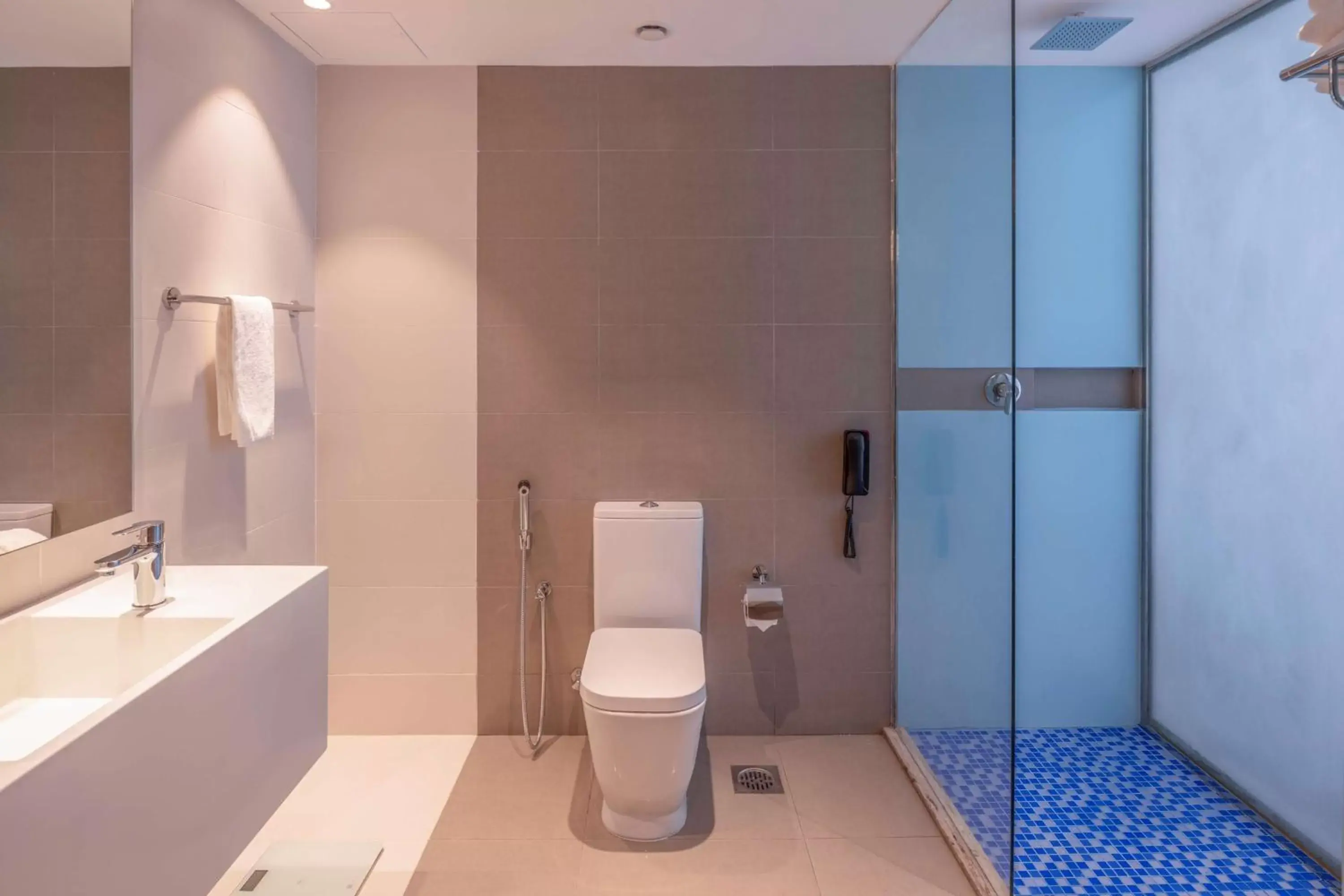 Shower, Bathroom in Radisson Resort Ras Al Khaimah Marjan Island