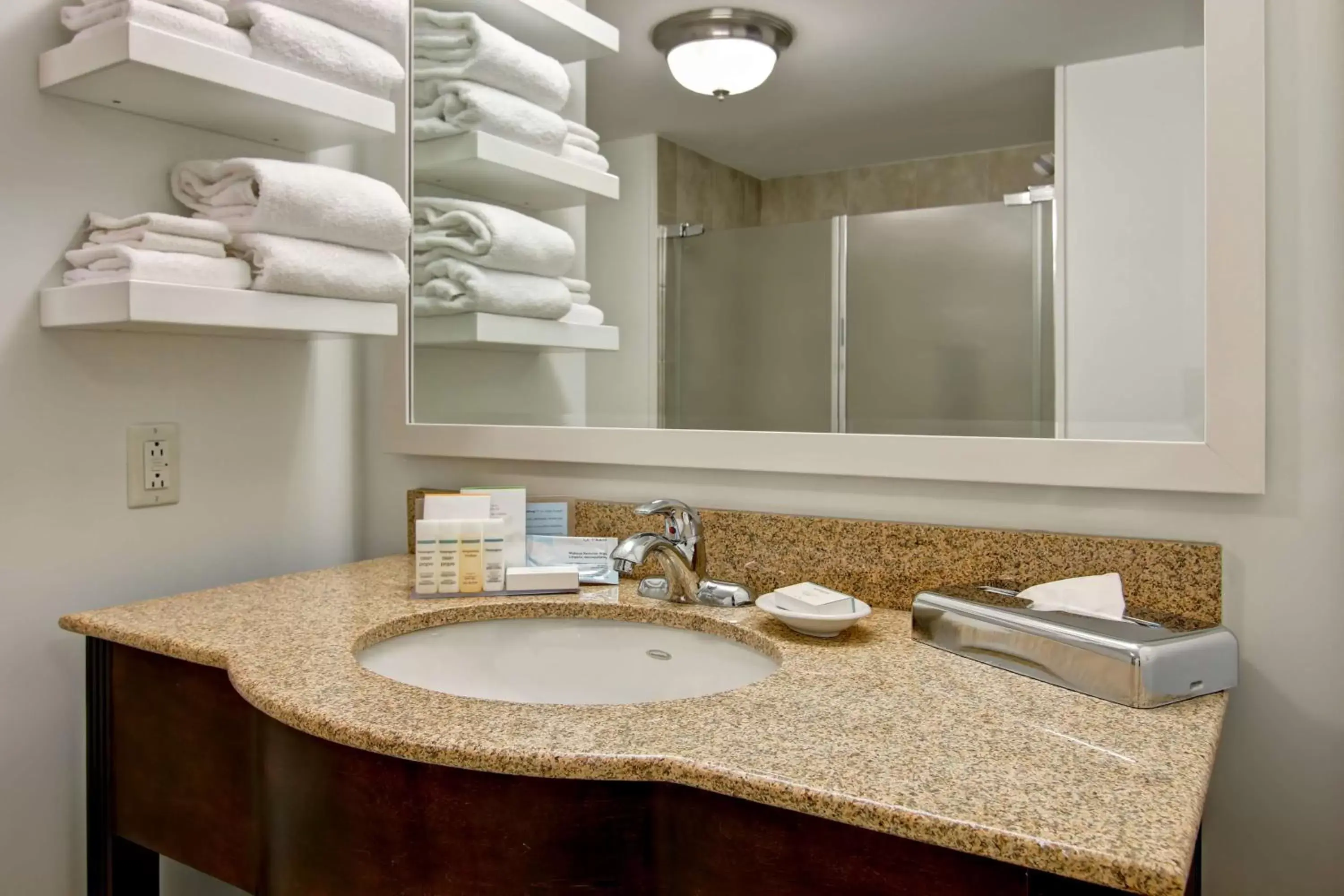 Bathroom in Hampton Inn & Suites Saint John