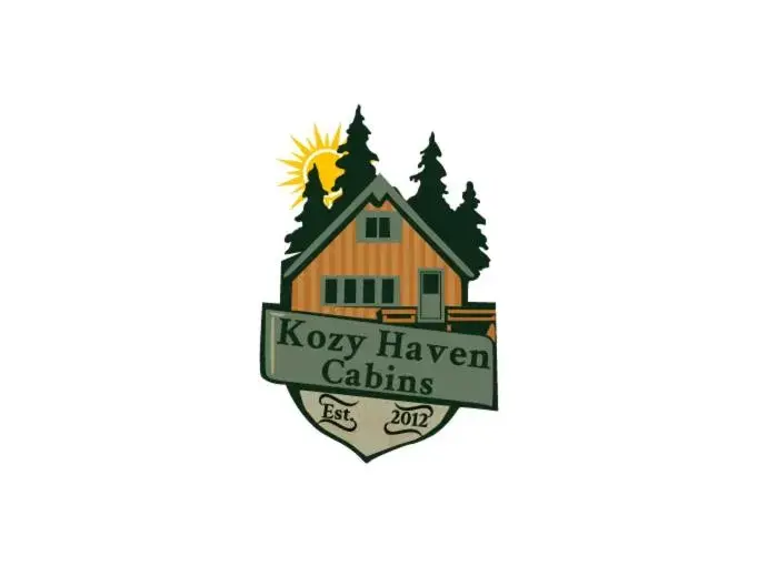 Logo/Certificate/Sign in Kozy Haven Log Cabin Rentals