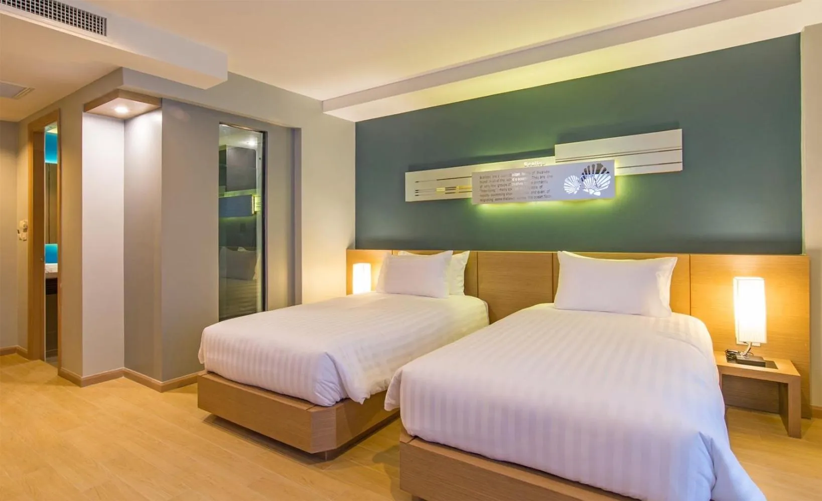 Bed in AVA SEA Resort Krabi, Ao Nang Beach