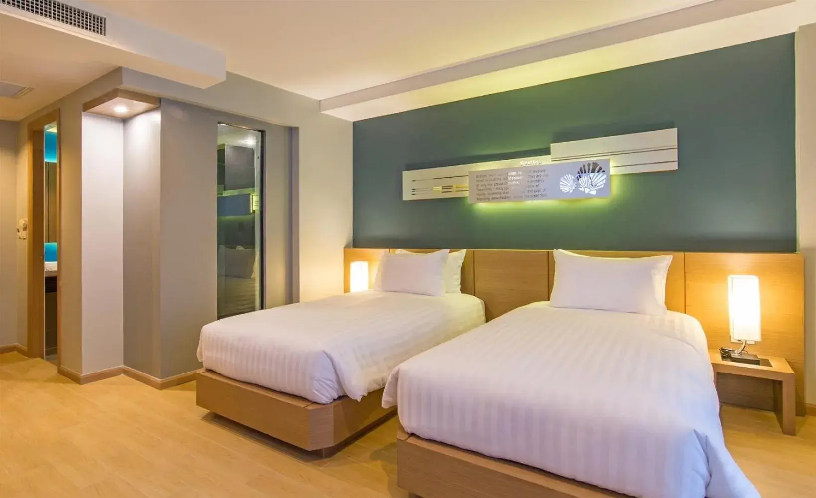 Bed in AVA SEA Resort Ao Nang Beach-SHA Extra Plus