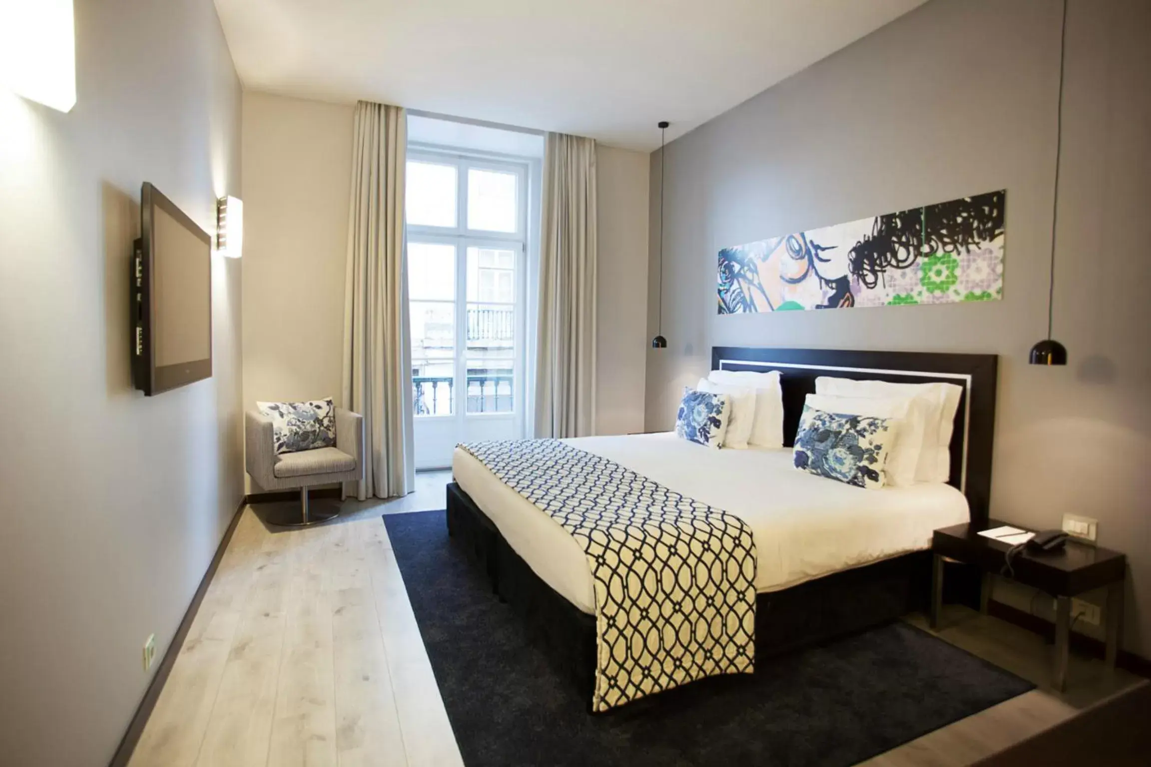 Bedroom, Bed in Internacional Design Hotel