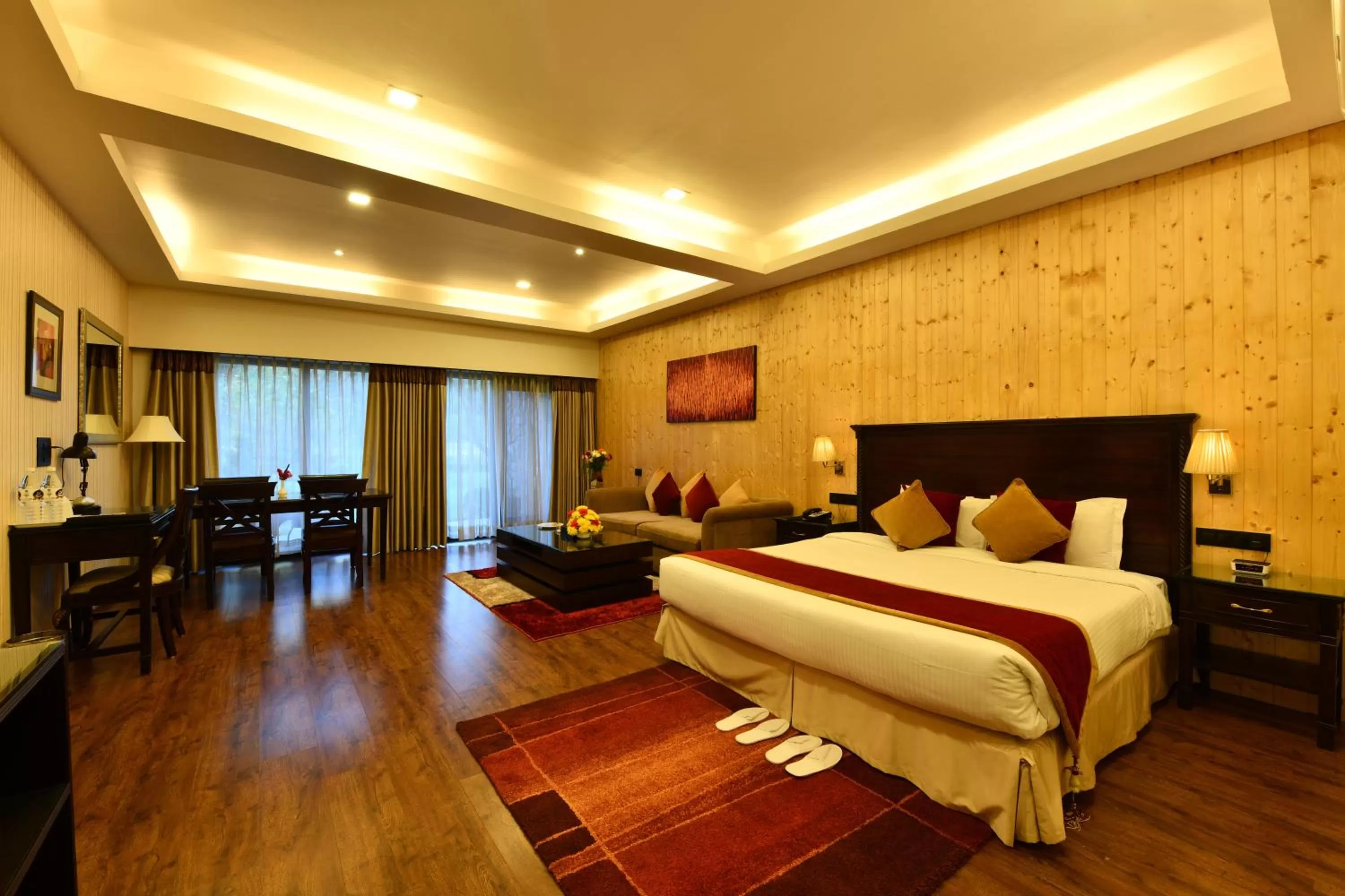 Bedroom, Bed in Span Resort and Spa, Manali