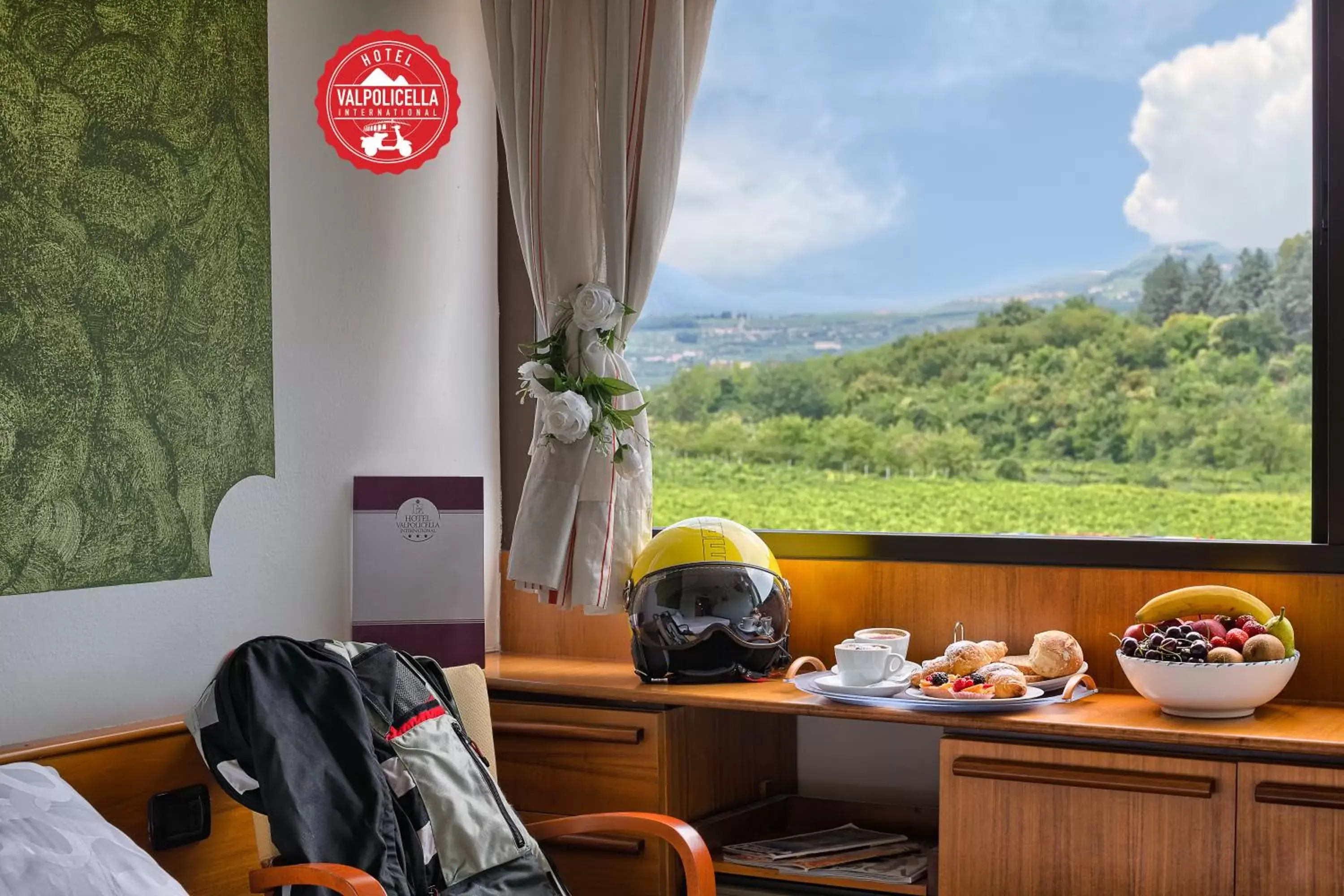 View (from property/room) in Hotel Valpolicella International View (from property/room) in Hotel Valpolicella International