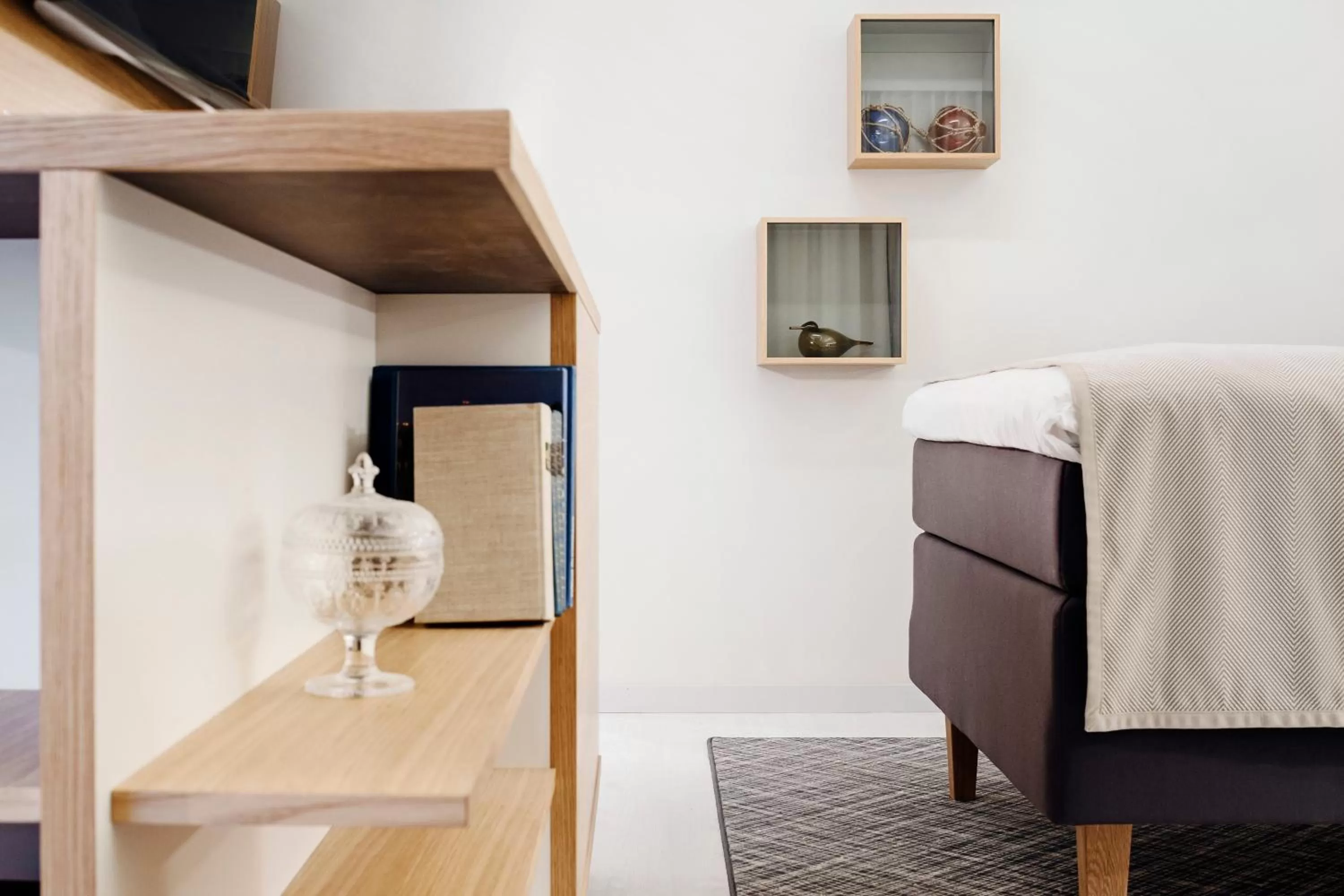 Photo of the whole room, Bed in Hotel Indigo Helsinki-Boulevard by IHG