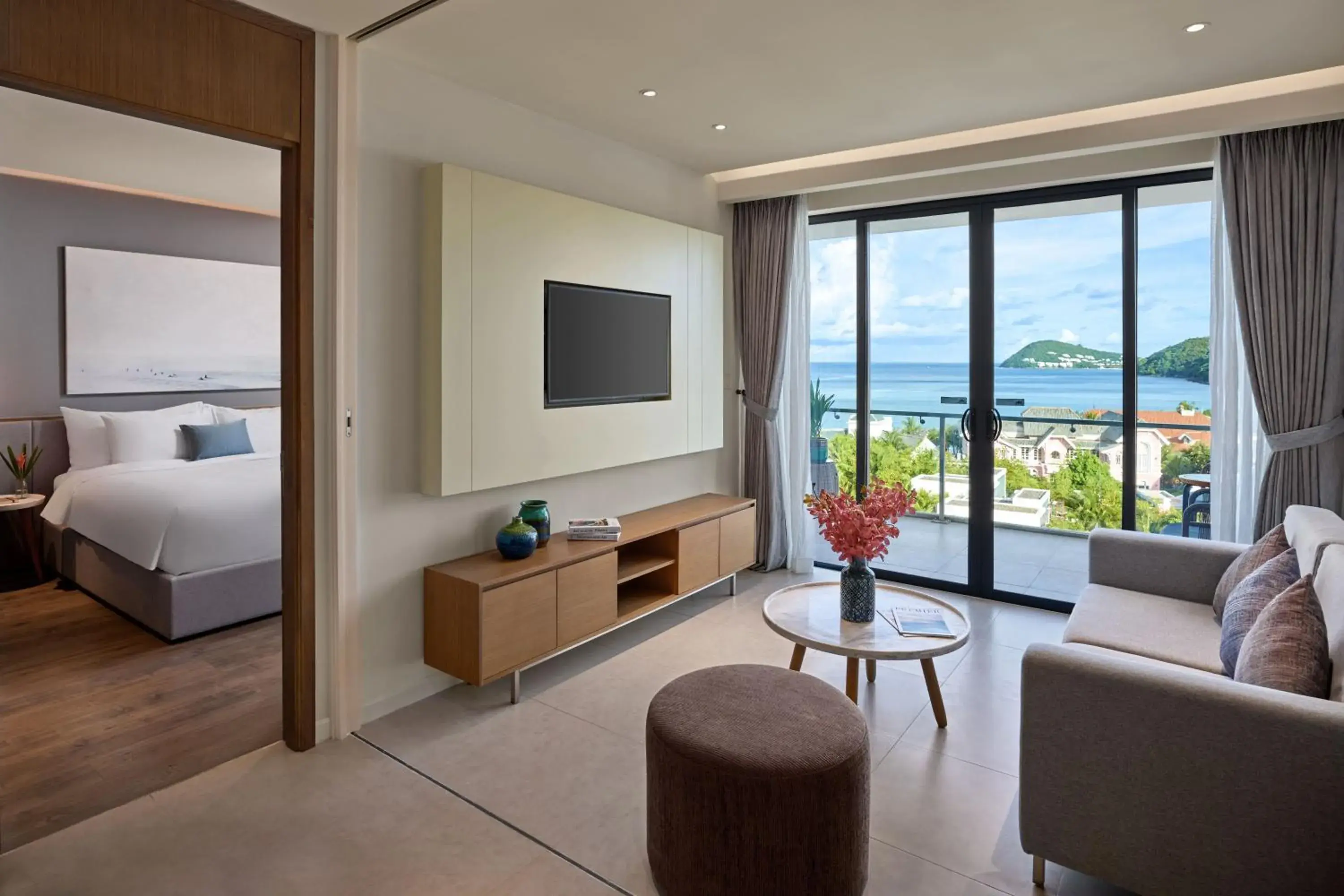 Communal lounge/ TV room, Seating Area in Premier Residences Phu Quoc Emerald Bay Managed by Accor