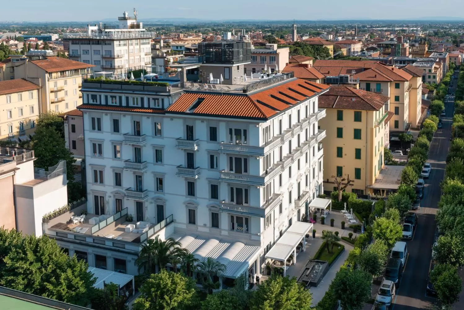 Bird's eye view in LHP Hotel Montecatini Palace & SPA