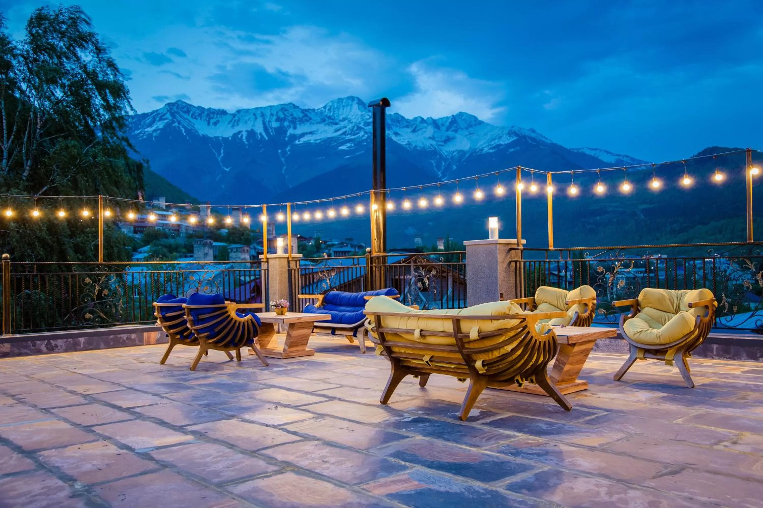 View (from property/room) in Hotel Mestia Inn